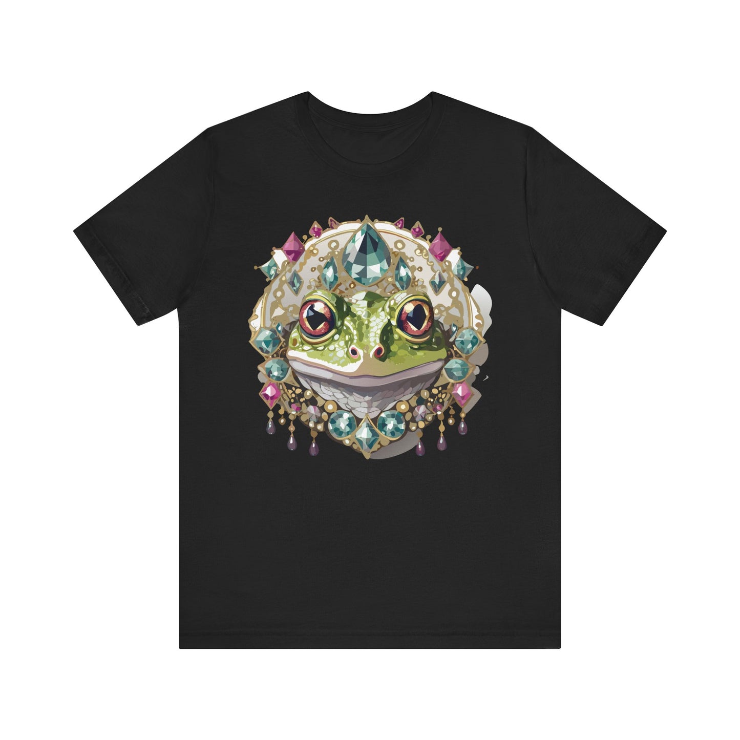 Animal Shirt, Shirt with Animal, Tee Shirt with Gold Animal Medal, Shirt with Antique Animal Medallion