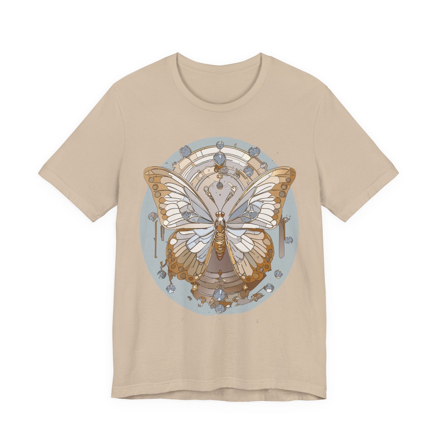 Butterfly Shirt, Shirt with Butterfly, Tee Shirt with Antique Butterfly