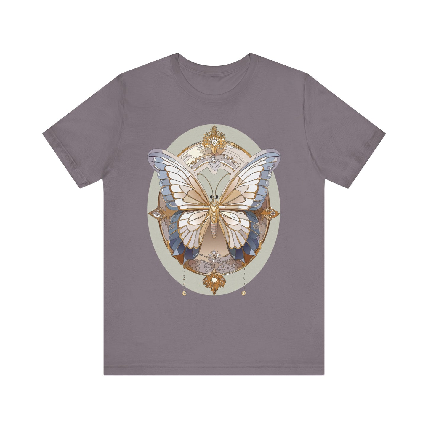 Butterfly Shirt, Shirt with Butterfly, Tee Shirt with Antique Butterfly