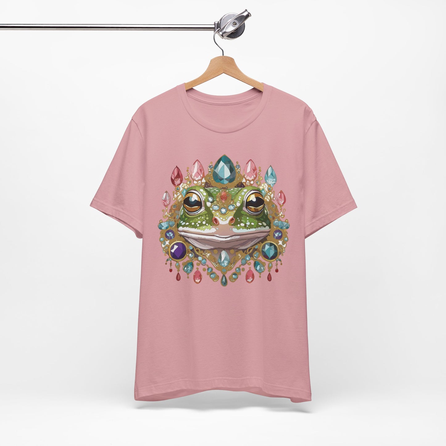 Animal Shirt, Shirt with Animal, Tee Shirt with Gold Animal Medal, Shirt with Antique Animal Medallion