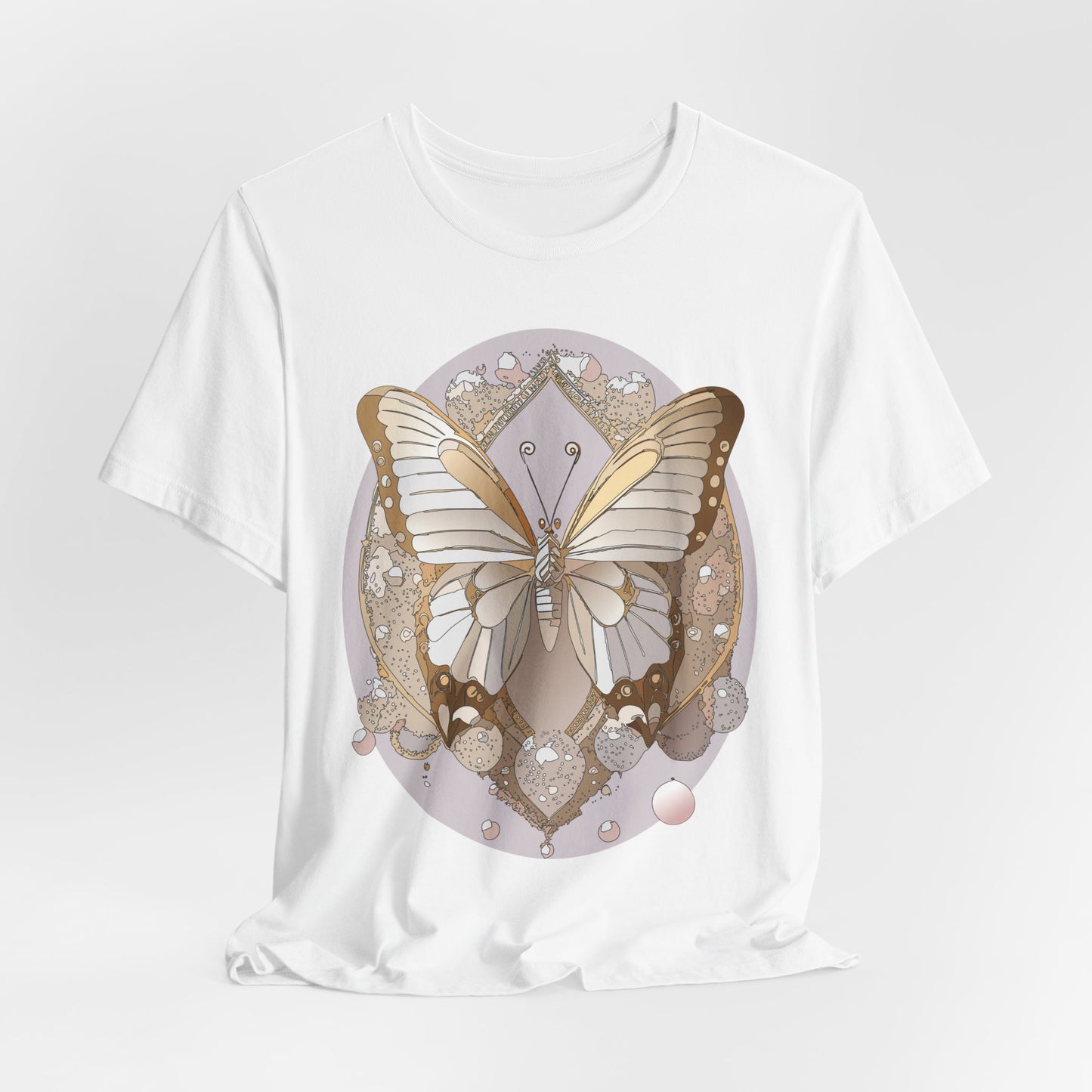 Butterfly Shirt, Shirt with Butterfly, Tee Shirt with Antique Butterfly