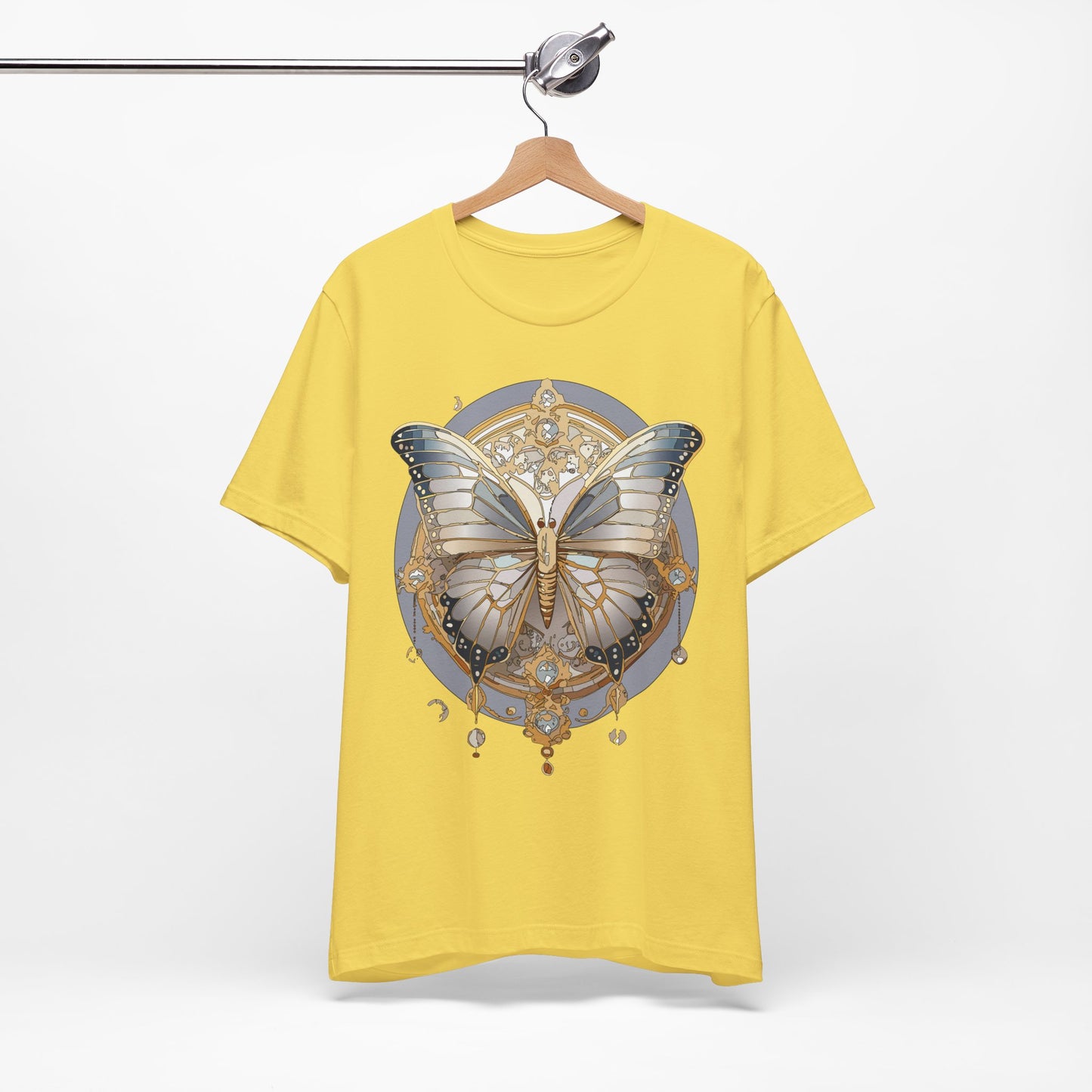 Butterfly Shirt, Shirt with Butterfly, Tee Shirt with Antique Butterfly