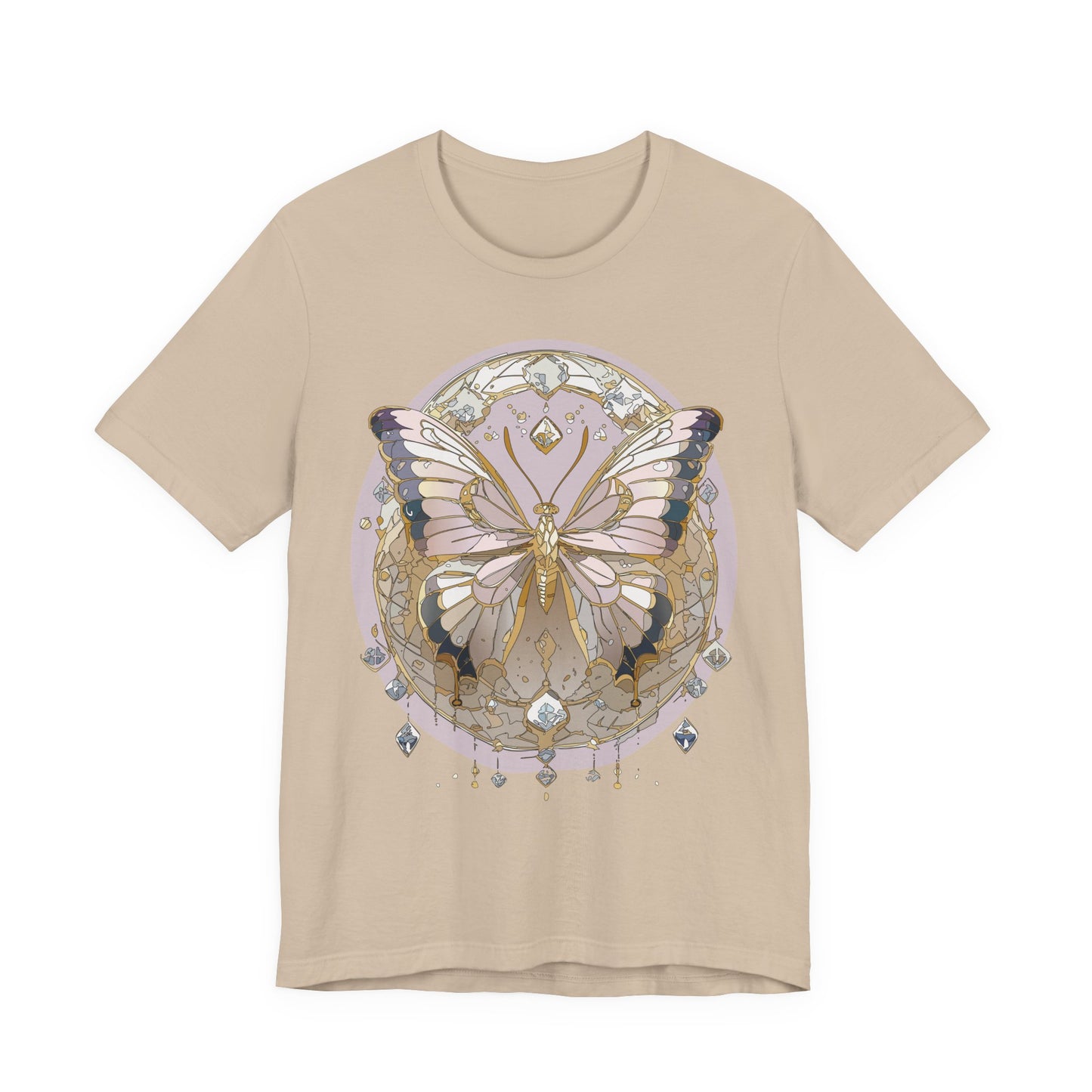 Butterfly Shirt, Shirt with Butterfly, Tee Shirt with Antique Butterfly