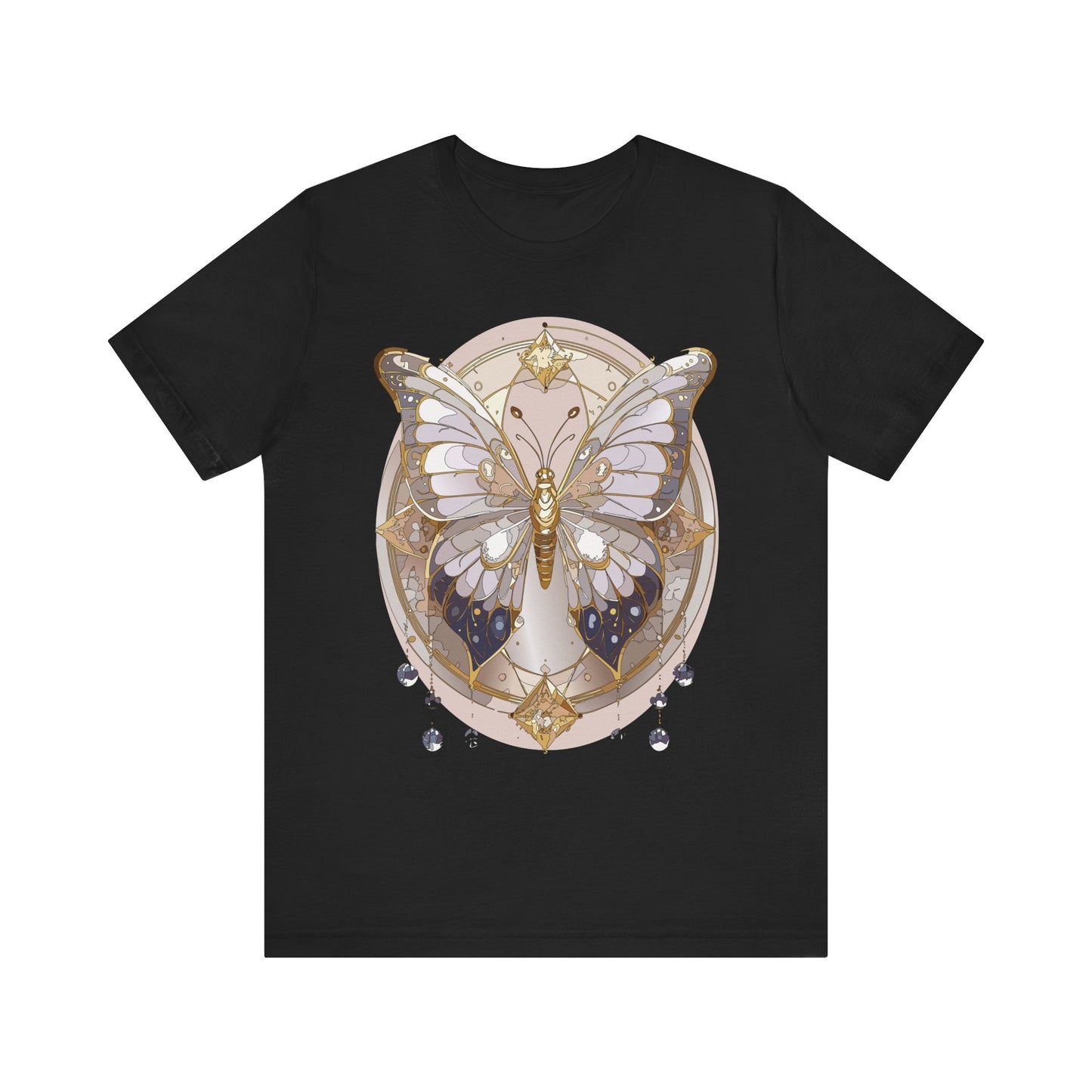 Butterfly Shirt, Shirt with Butterfly, Tee Shirt with Antique Butterfly