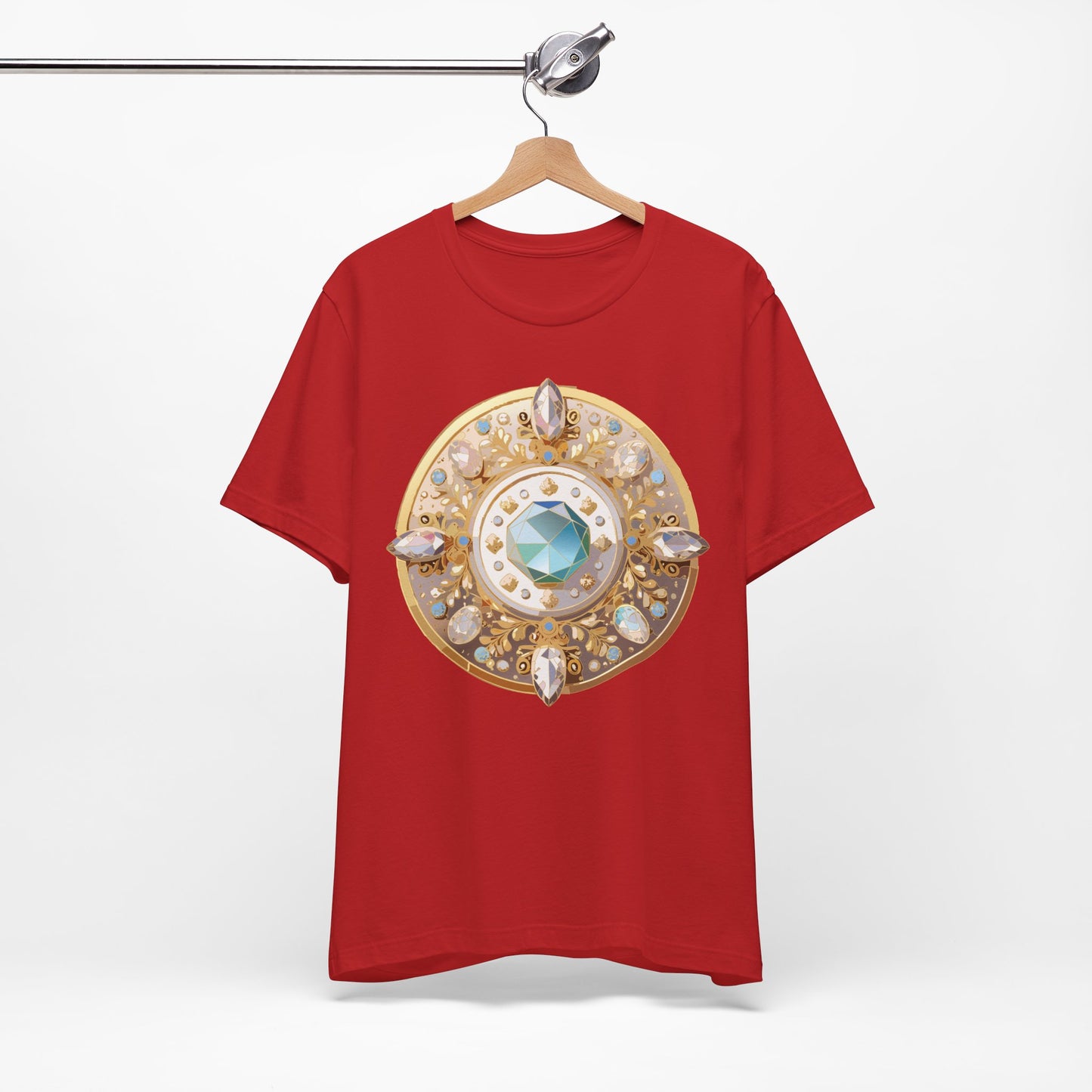 Medallion Shirt, Shirt with Medallion, Tee Shirt with Medal