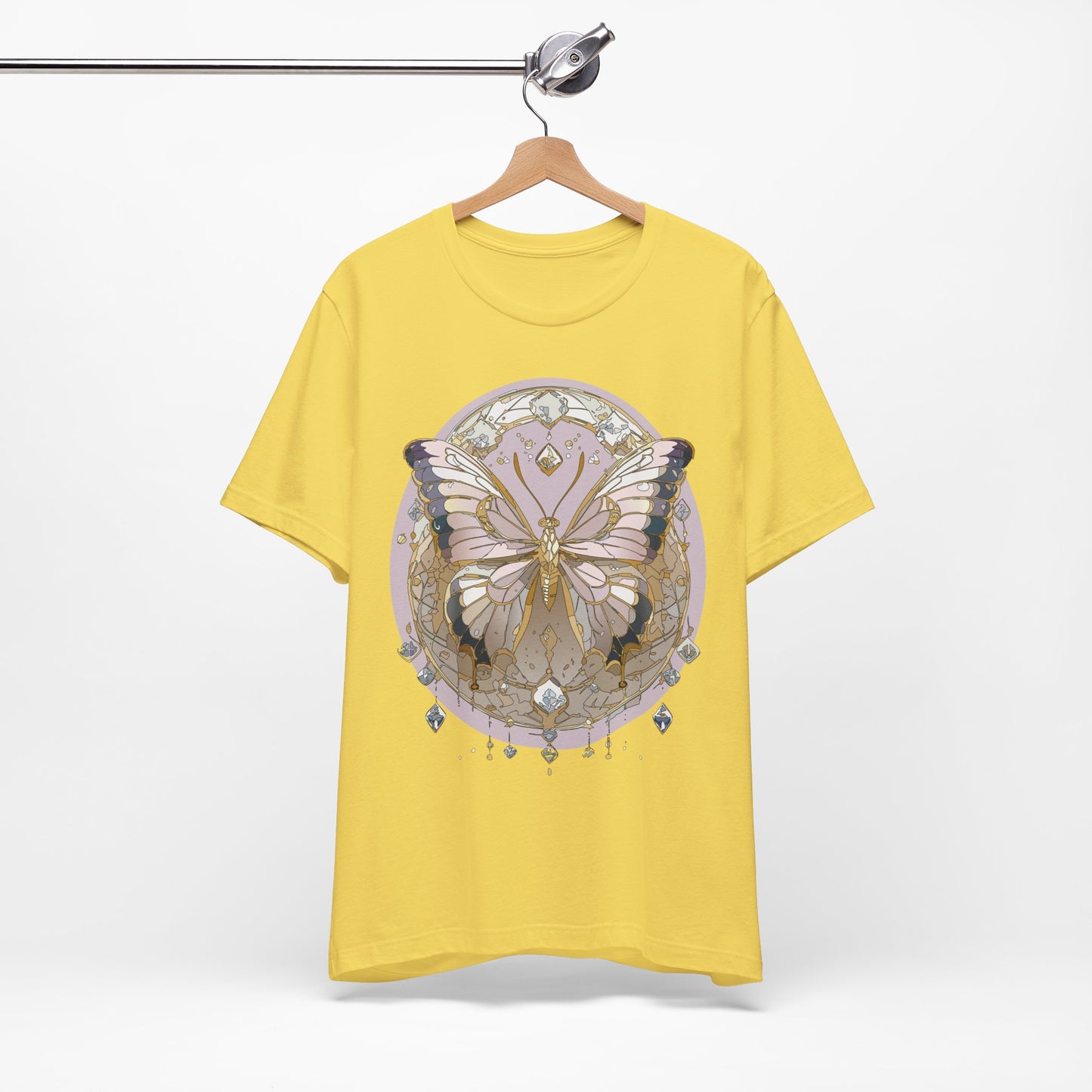 Butterfly Shirt, Shirt with Butterfly, Tee Shirt with Antique Butterfly