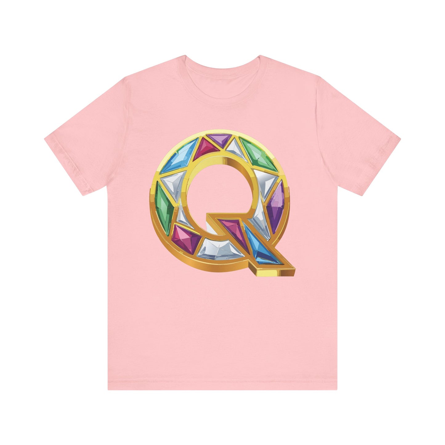 Letter Shirt, Shirt with Letters, Tee Shirt with Gold Letter, Shirt with Antique Letters