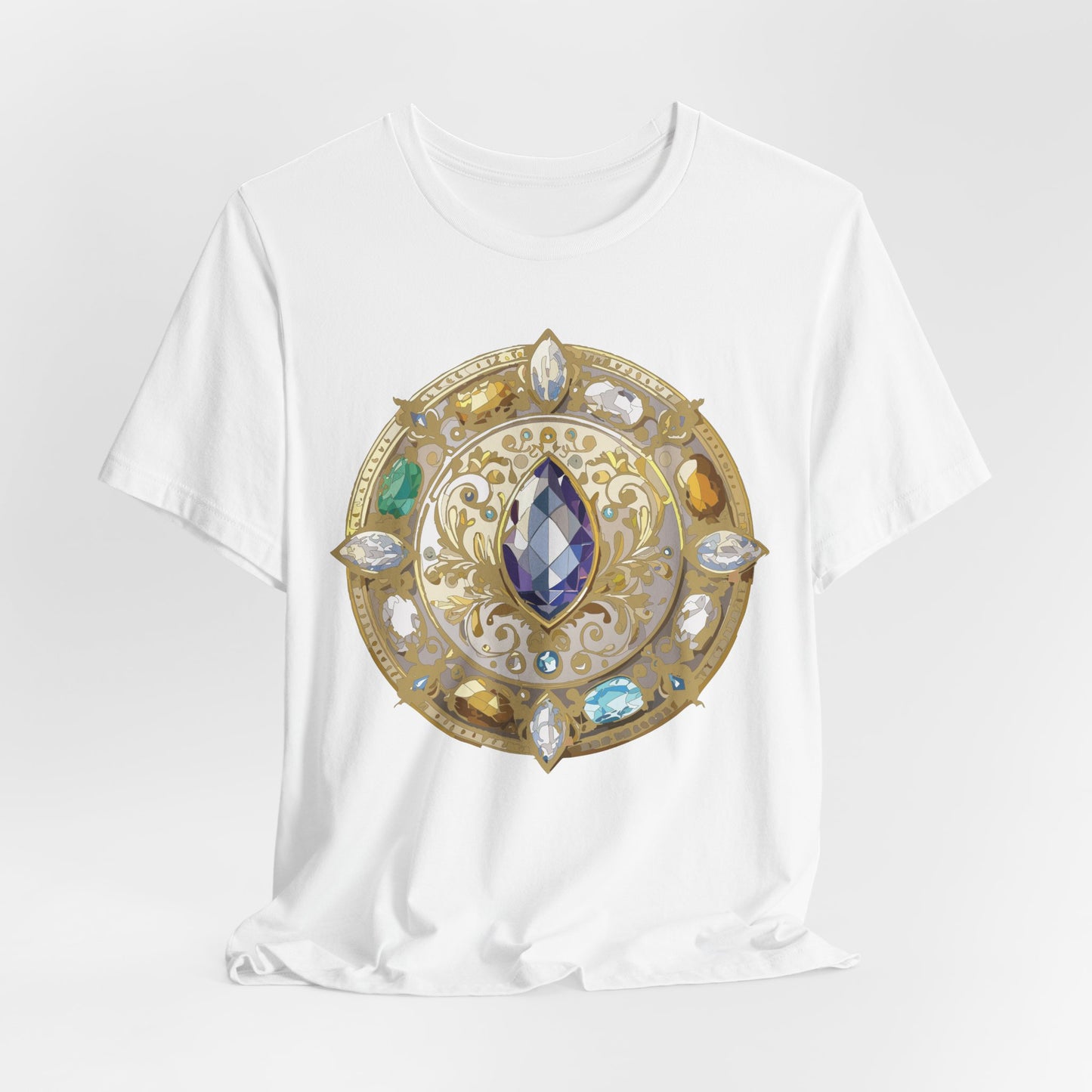 Medallion Shirt, Shirt with Medallion, Tee Shirt with Medal
