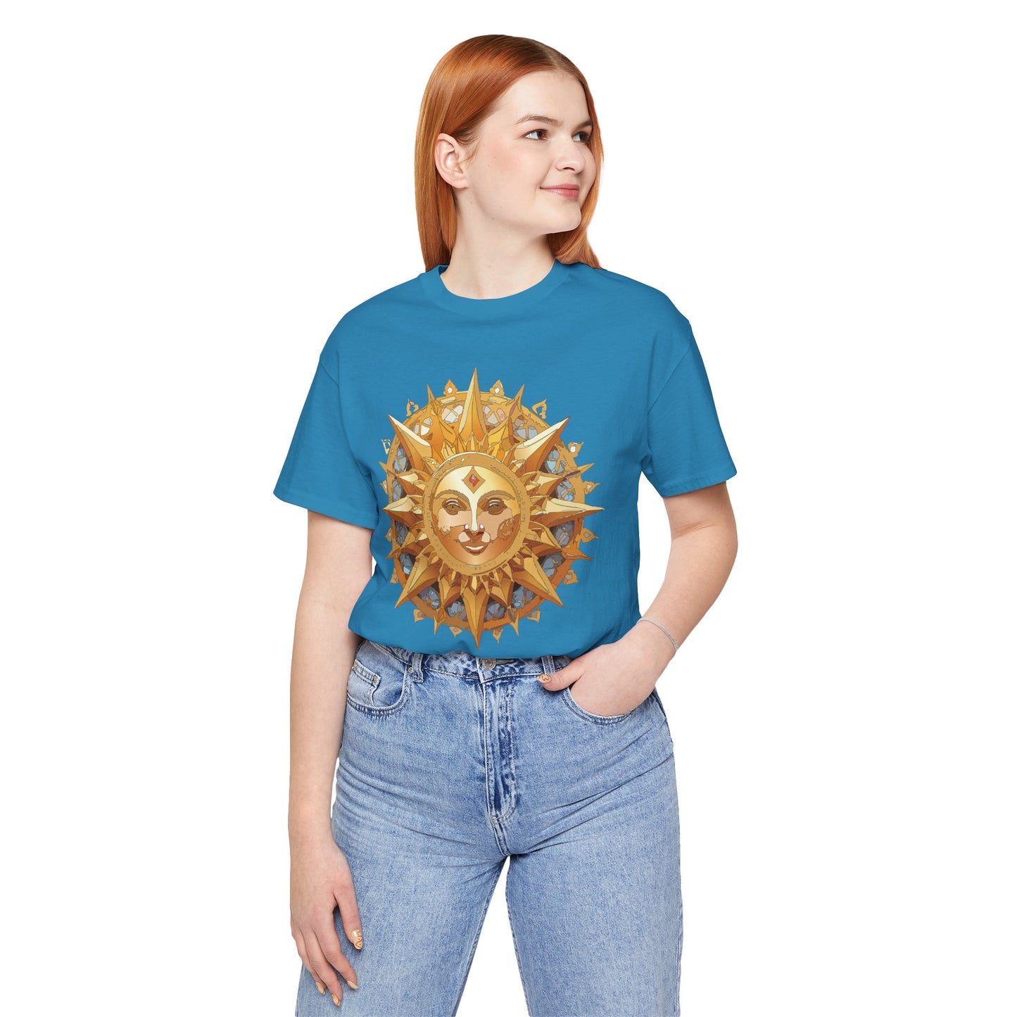 Sun Shirt, Shirt with Sun, Tee shirt with Sun