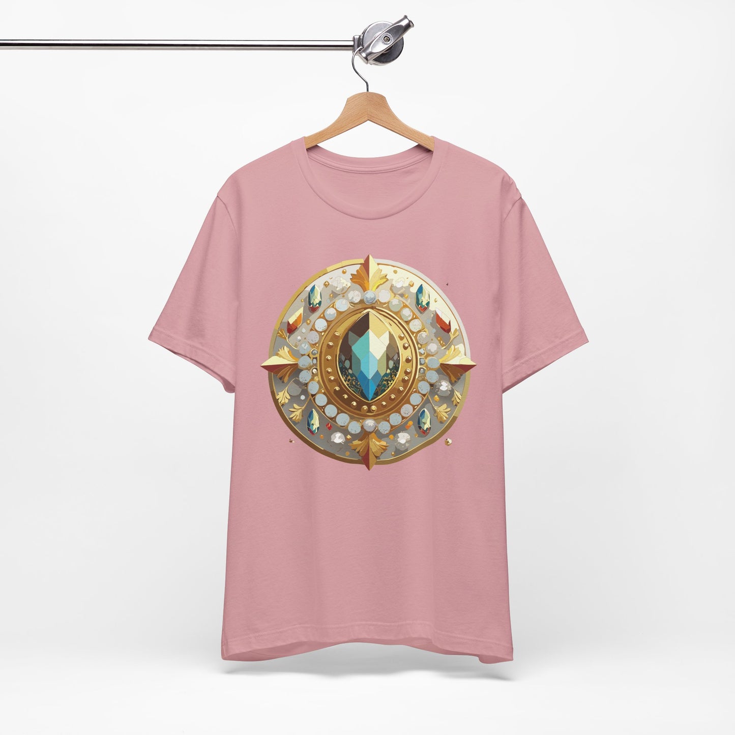 Medallion Shirt, Shirt with Medallion, Tee Shirt with Medal