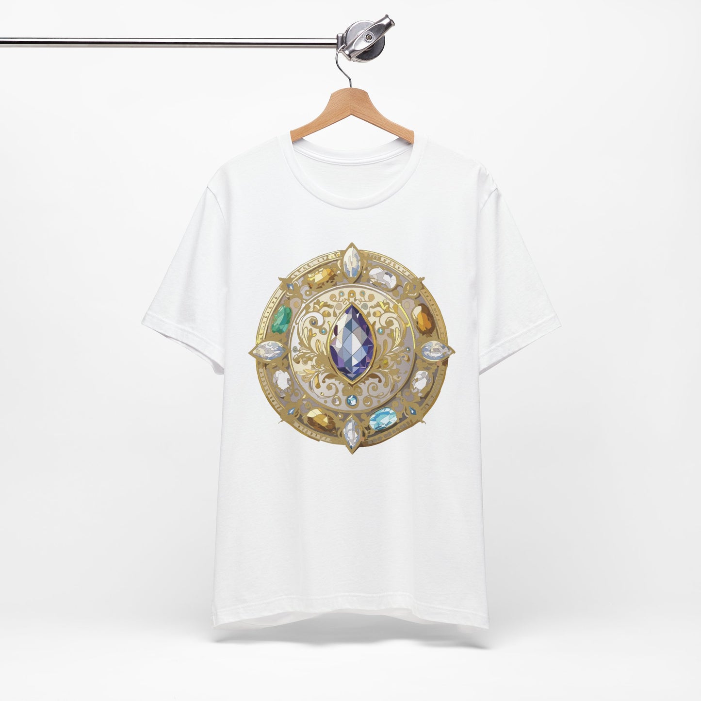 Medallion Shirt, Shirt with Medallion, Tee Shirt with Medal