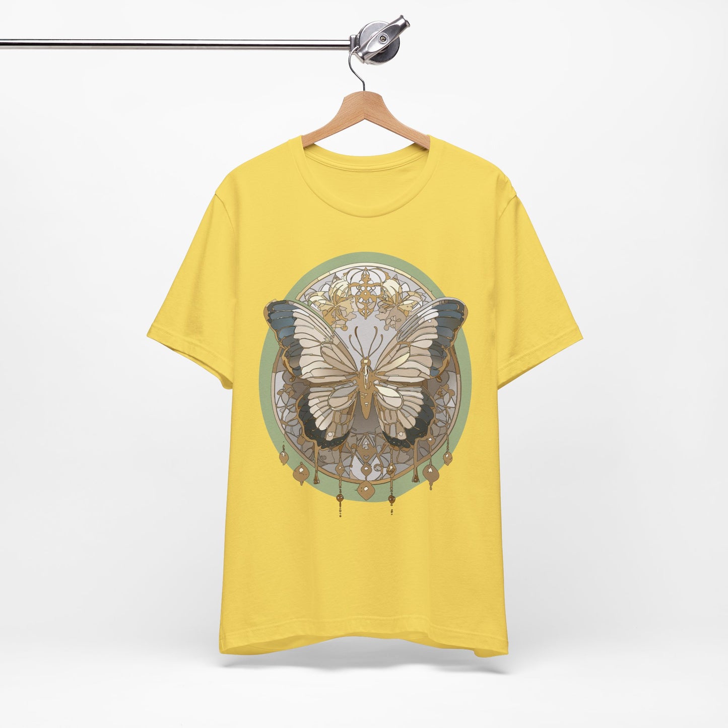 Butterfly Shirt, Shirt with Butterfly, Tee Shirt with Antique Butterfly