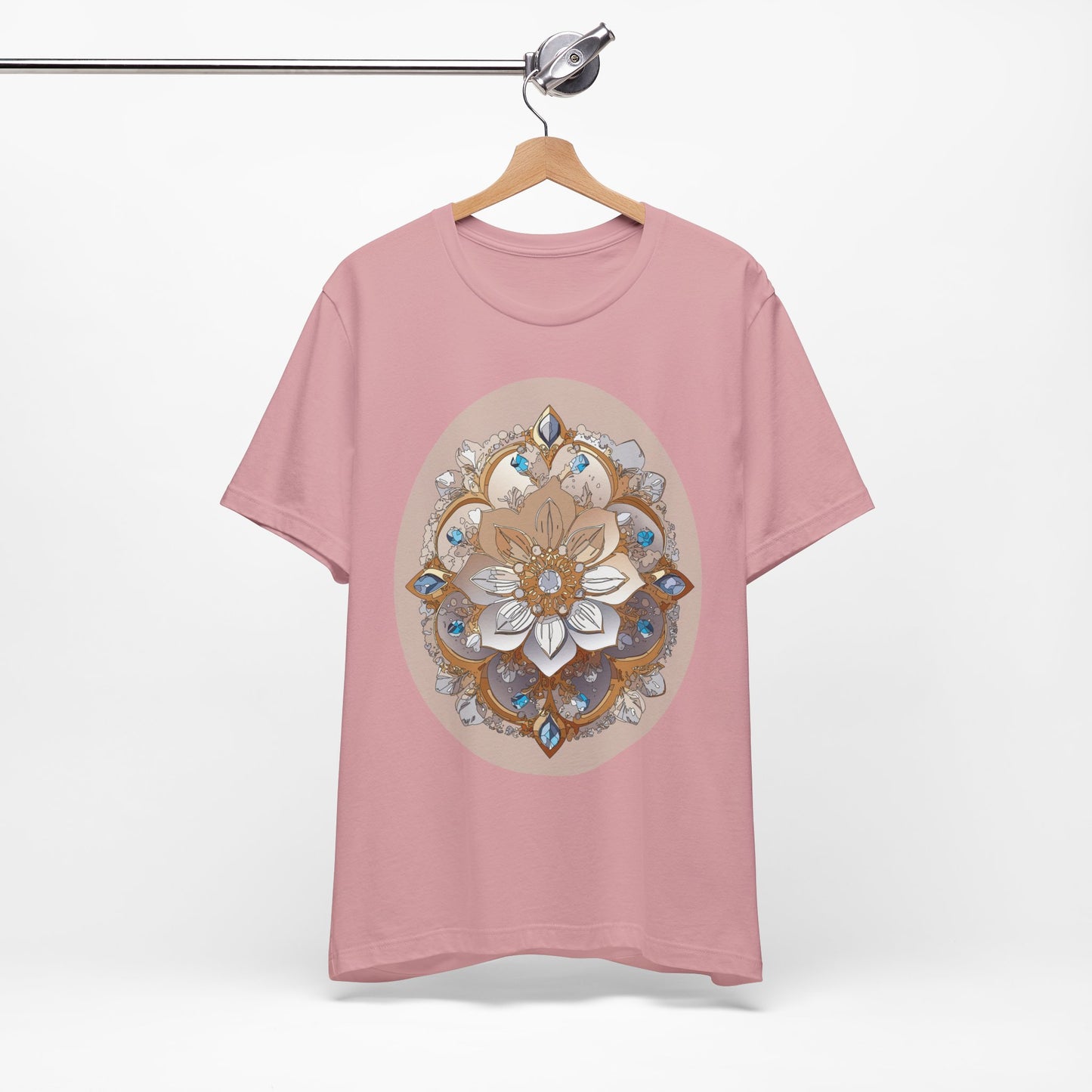 Floral Shirt, Flower Shirt, Tee Shirt with Antique Flower