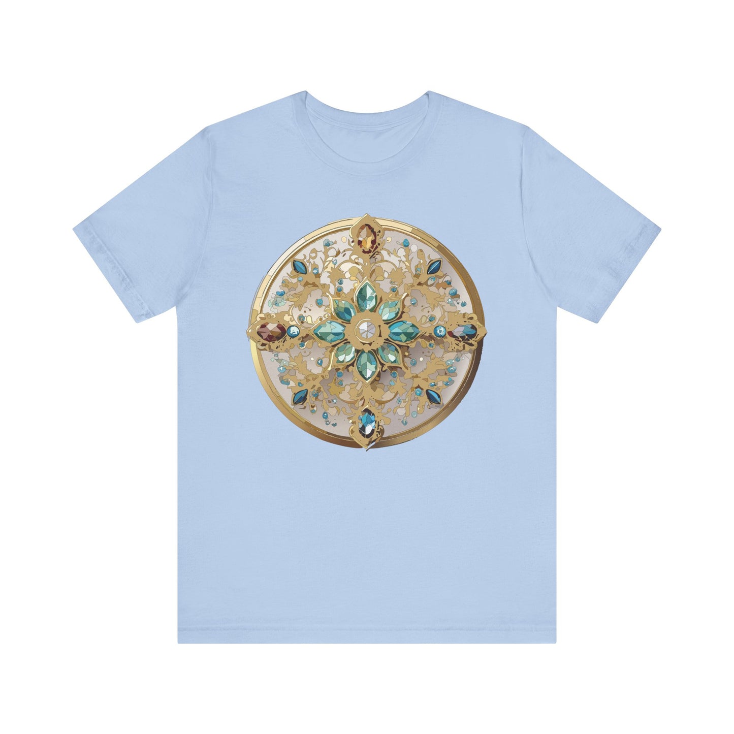Medallion Shirt, Shirt with Medallion, Tee Shirt with Medal