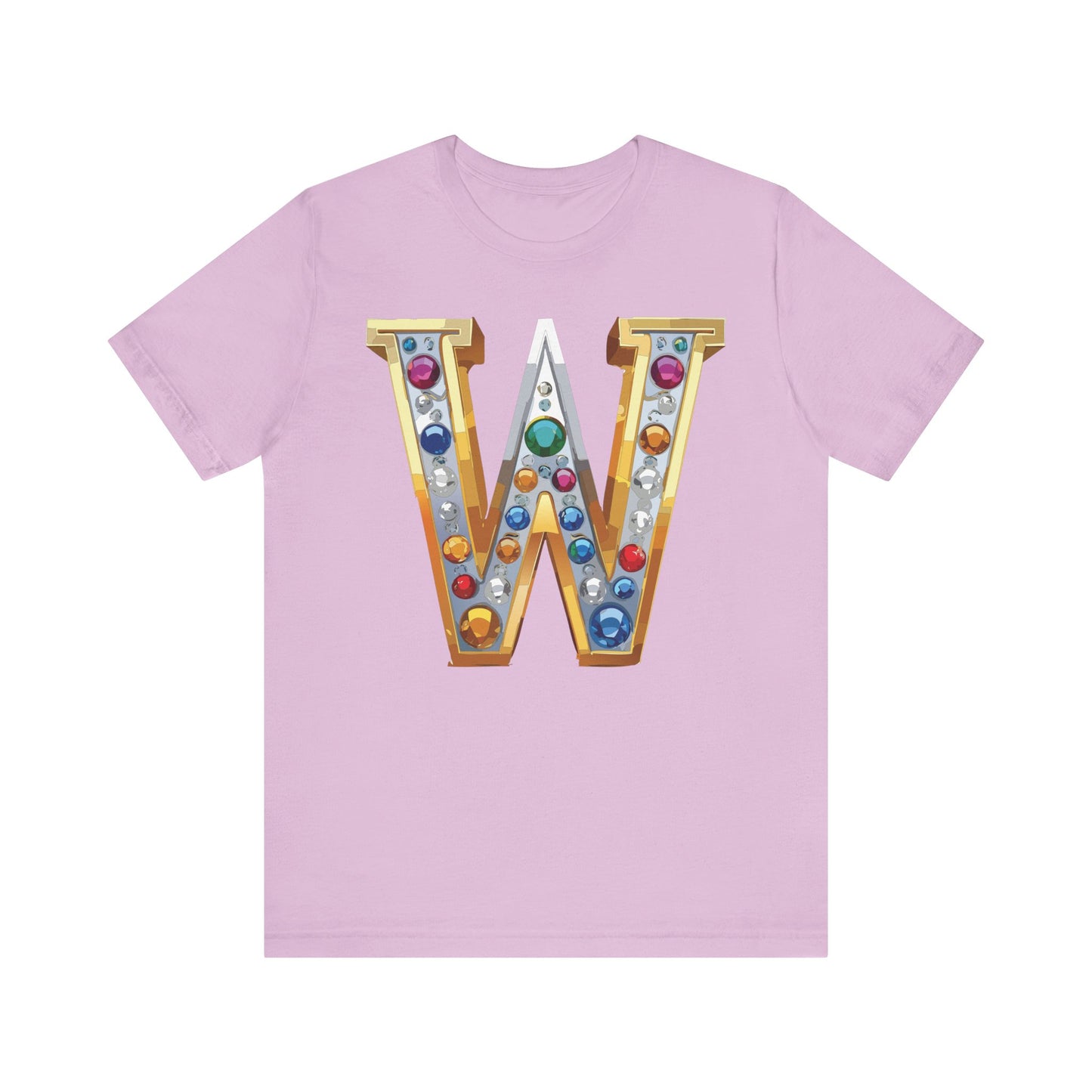 Letter Shirt, Shirt with Letters, Tee Shirt with Gold Letter, Shirt with Antique Letters