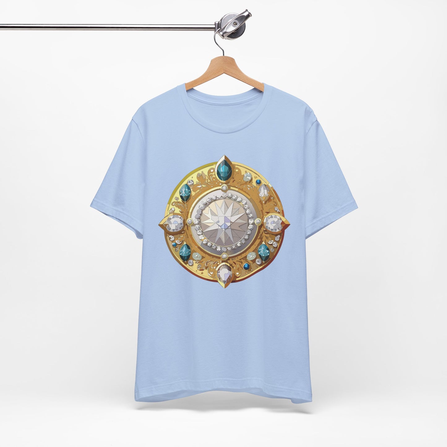 Medallion Shirt, Shirt with Medallion, Tee Shirt with Medal