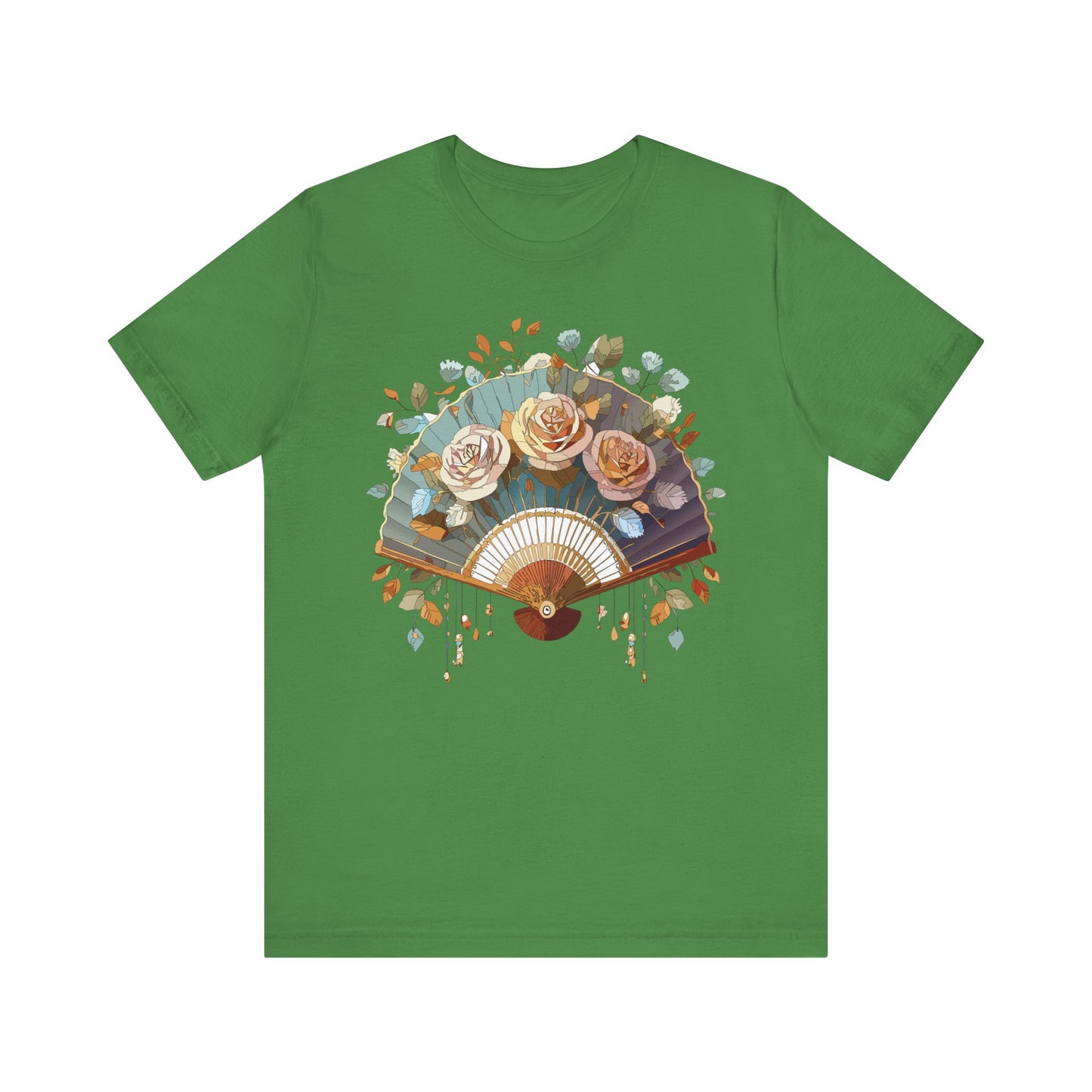 Fan shirt, Shirt with Fan, Tee Shirt with Gold Blower