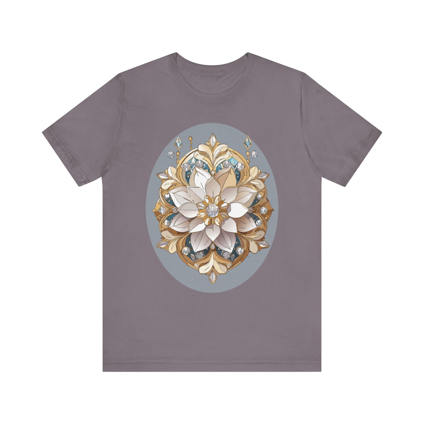 Floral Shirt, Flower Shirt, Tee Shirt with Antique Flower