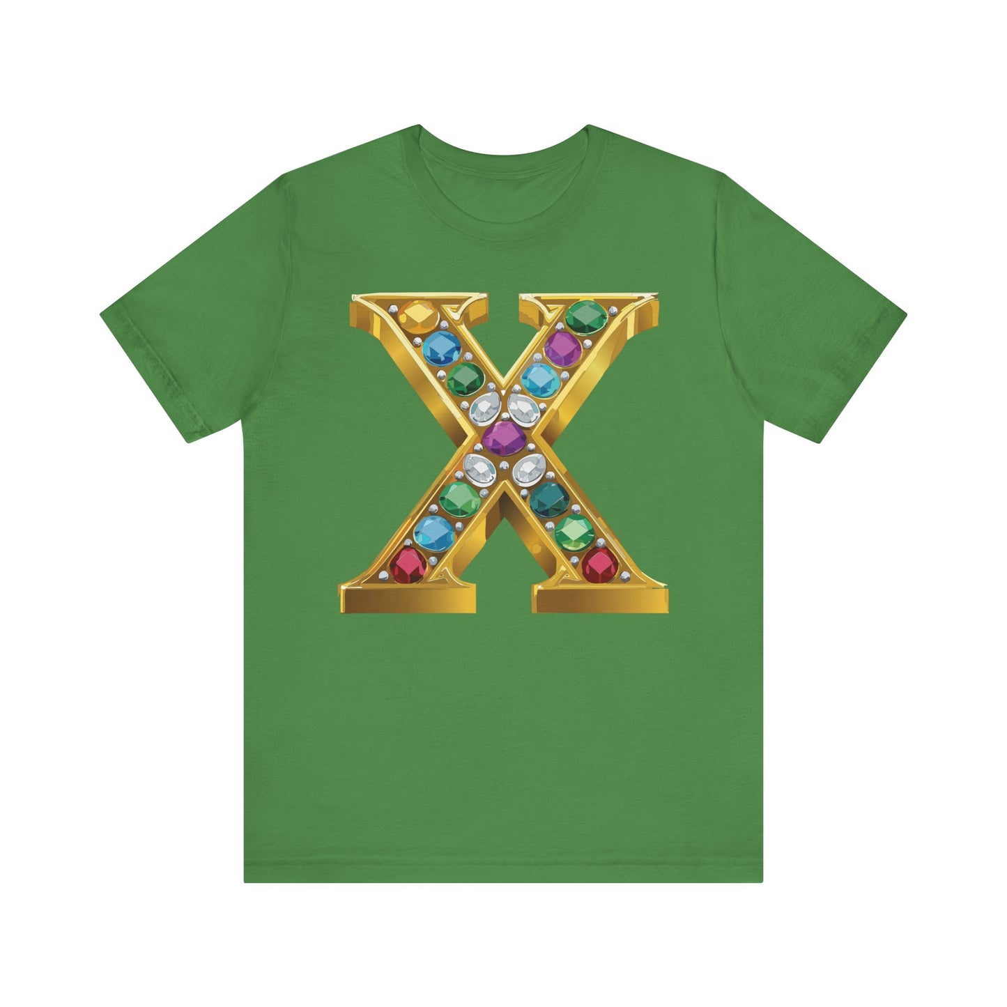Letter Shirt, Shirt with Letters, Tee Shirt with Gold Letter, Shirt with Antique Letters