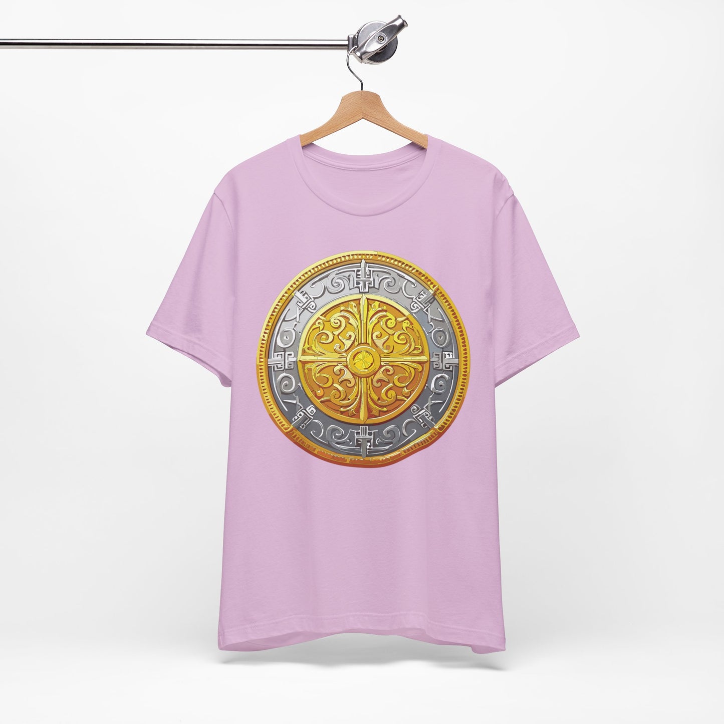 Coin Shirt, Shirt with Coin, Tee Shirt with Gold Coin, Shirt with Antique Coin