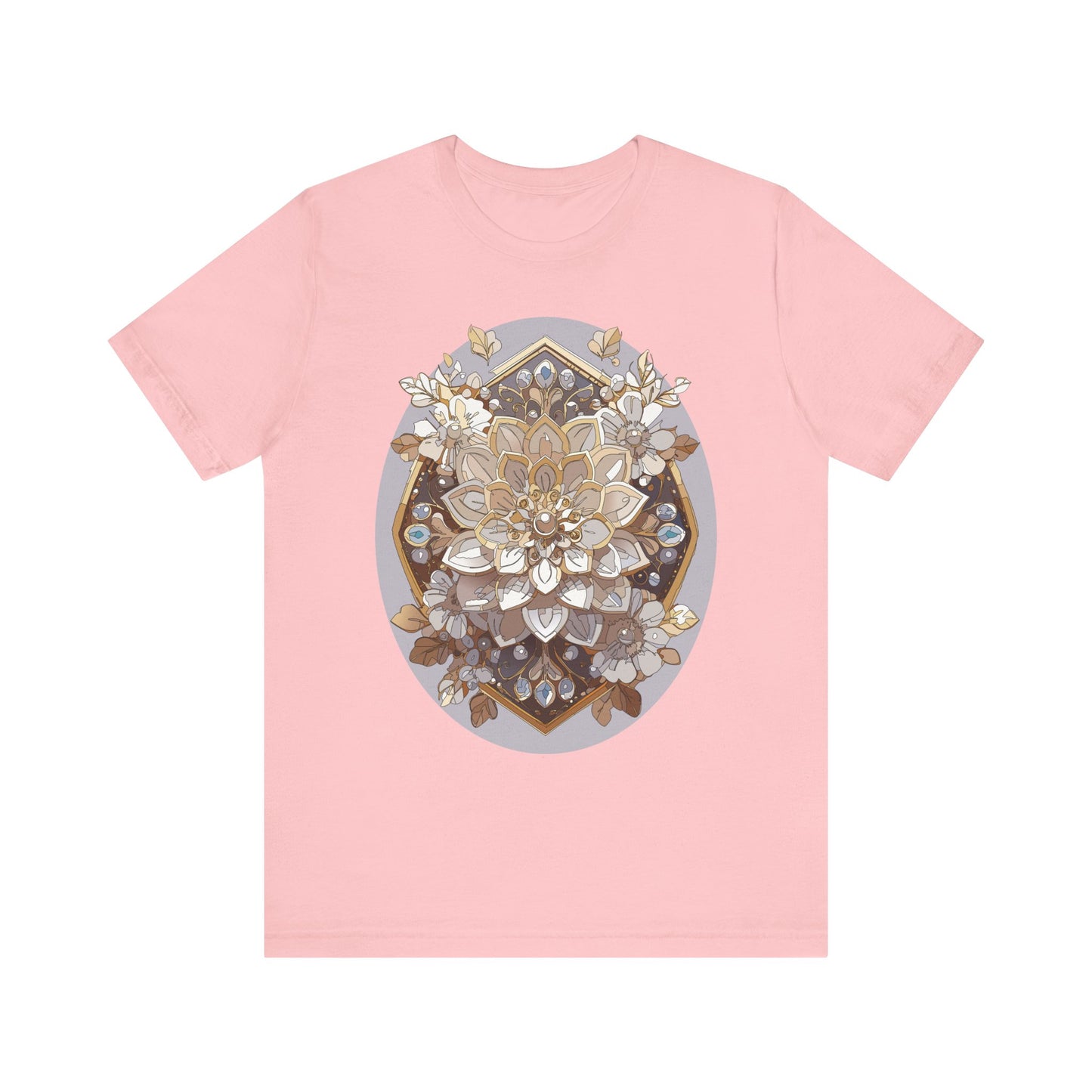 Floral Shirt, Flower Shirt, Tee Shirt with Antique Flower