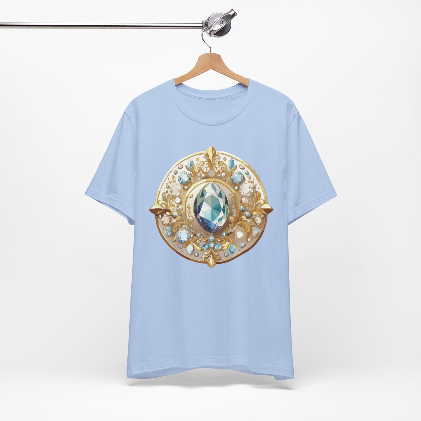 Medallion Shirt, Shirt with Medallion, Tee Shirt with Medal