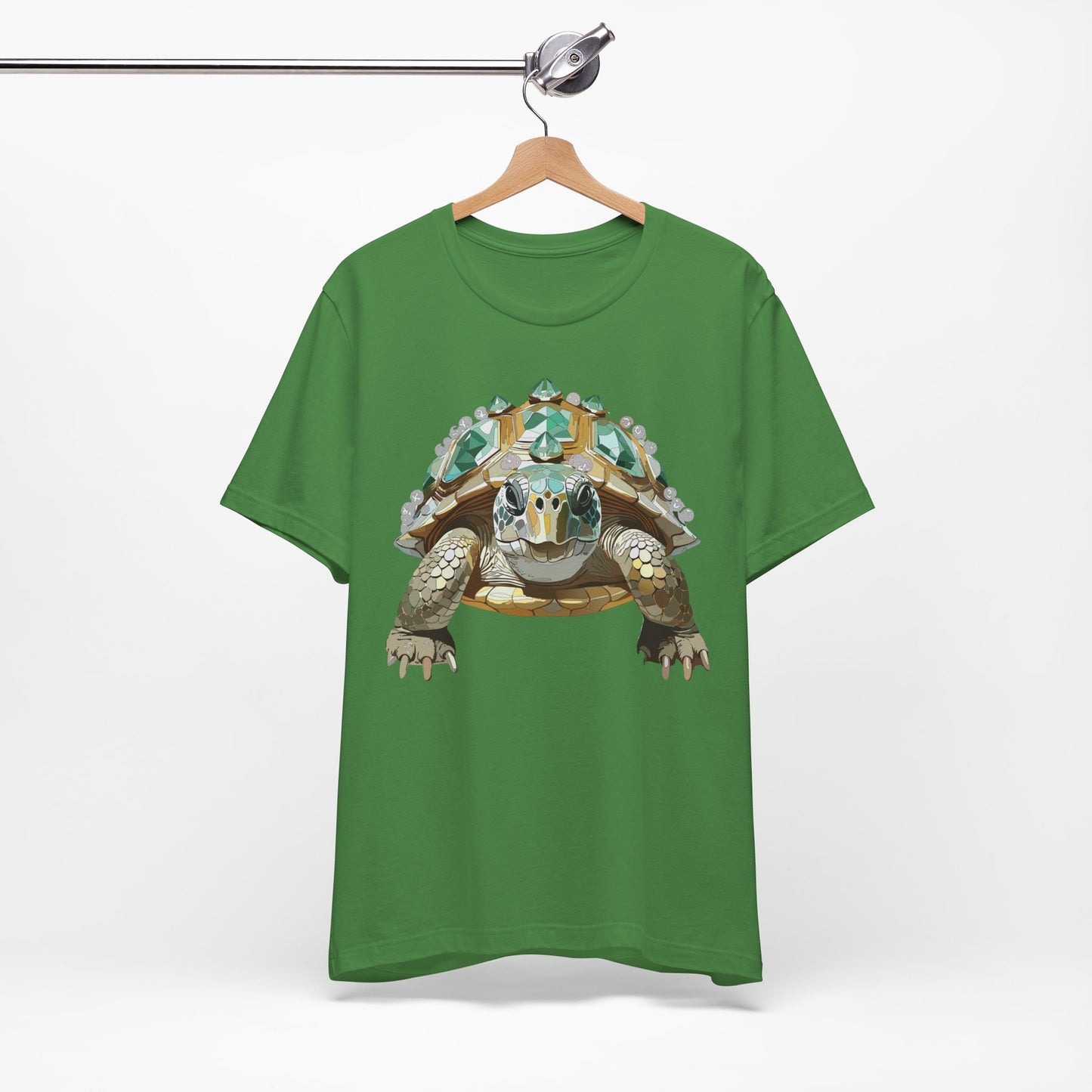 Animal Shirt, Shirt with Animal, Tee Shirt with Gold Animal Medal, Shirt with Antique Animal Medallion