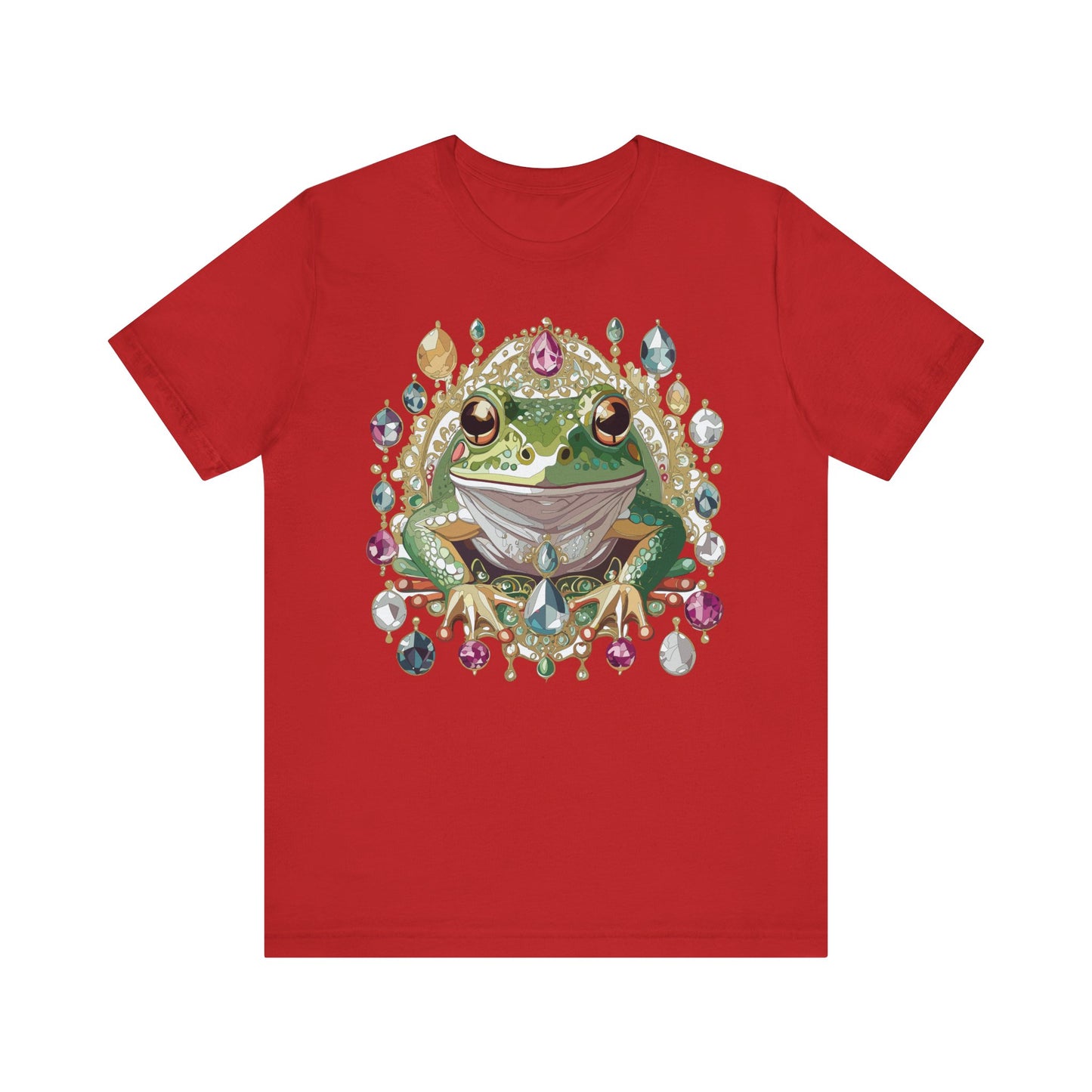 Animal Shirt, Shirt with Animal, Tee Shirt with Gold Animal Medal, Shirt with Antique Animal Medallion