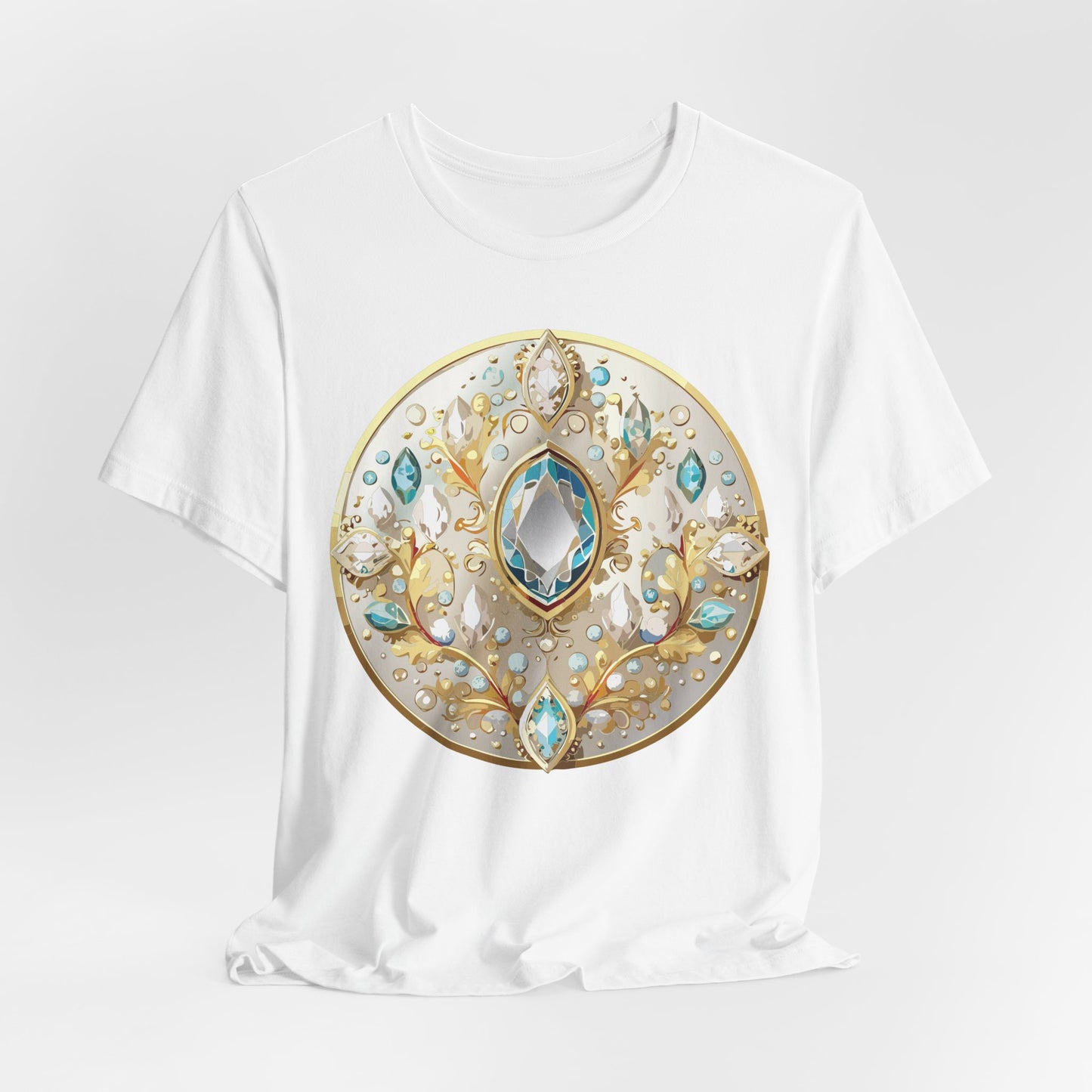 Medallion Shirt, Shirt with Medallion, Tee Shirt with Medal