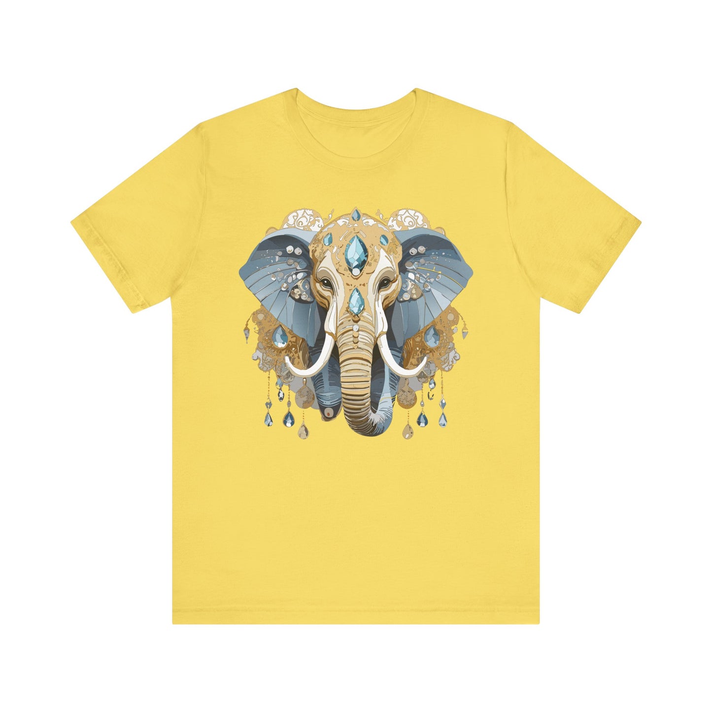Animal Shirt, Shirt with Animal, Tee Shirt with Gold Animal Medal, Shirt with Antique Animal Medallion