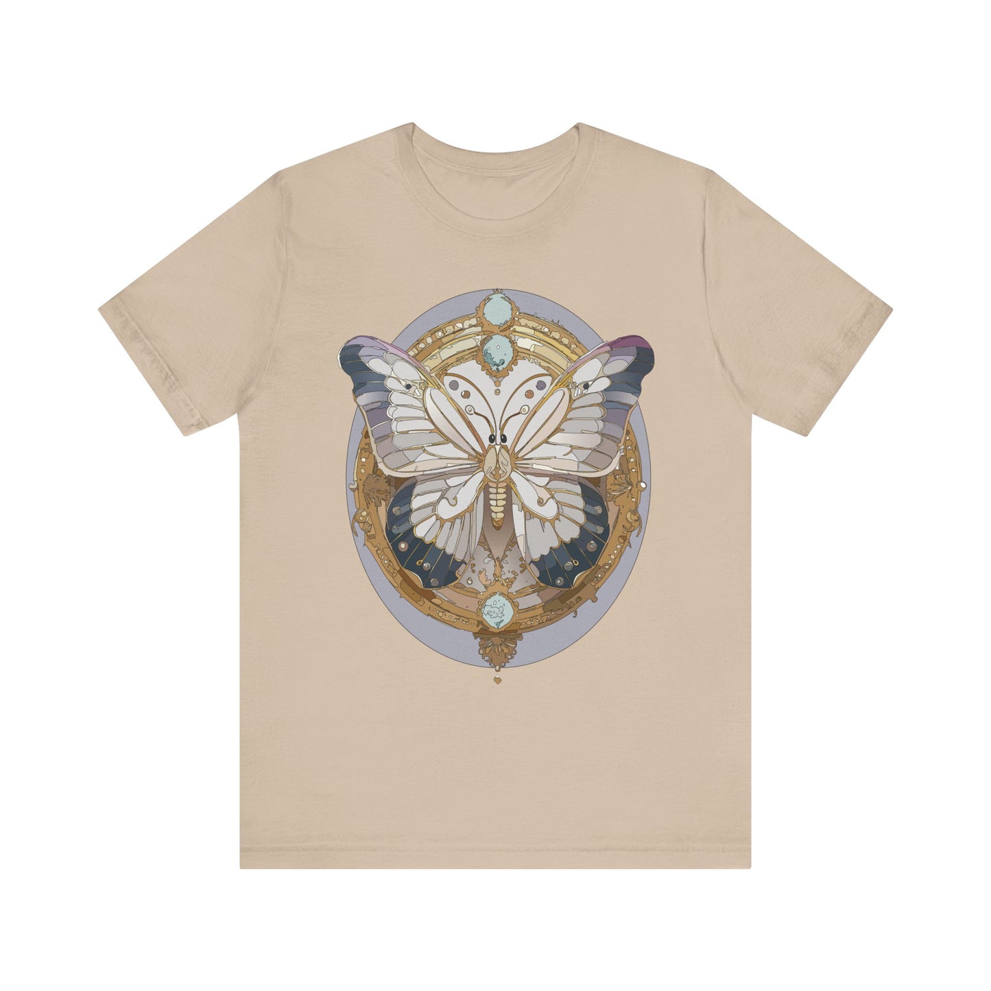 Butterfly Shirt, Shirt with Butterfly, Tee Shirt with Antique Butterfly