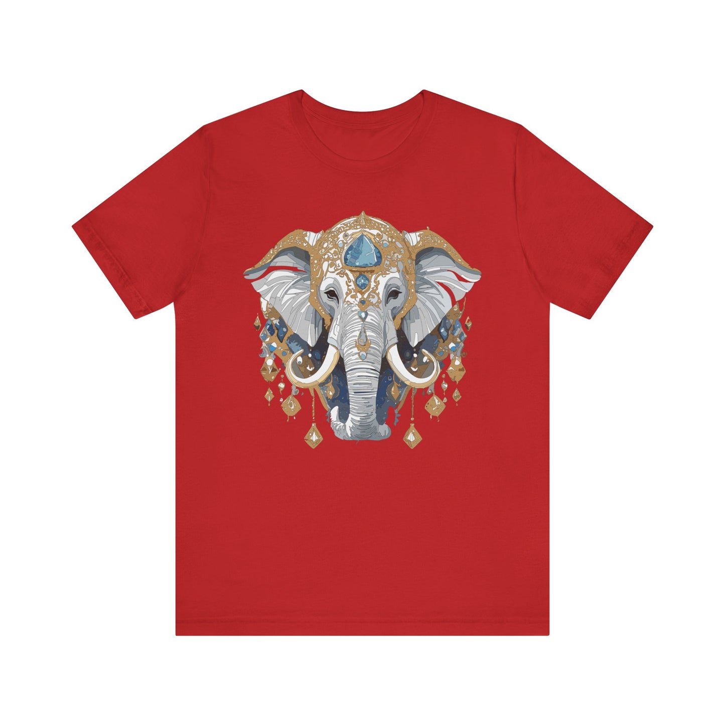 Animal Shirt, Shirt with Animal, Tee Shirt with Gold Animal Medal, Shirt with Antique Animal Medallion