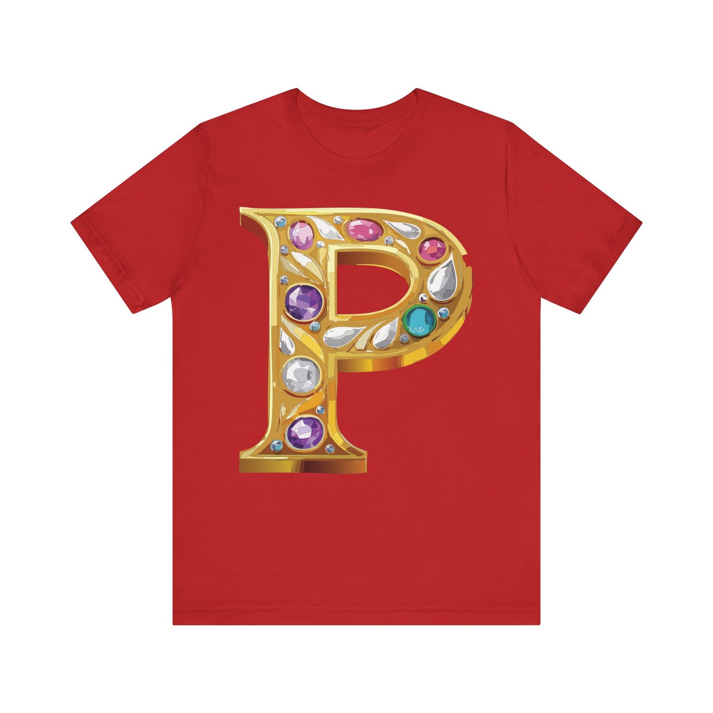 Letter Shirt, Shirt with Letters, Tee Shirt with Gold Letter, Shirt with Antique Letters