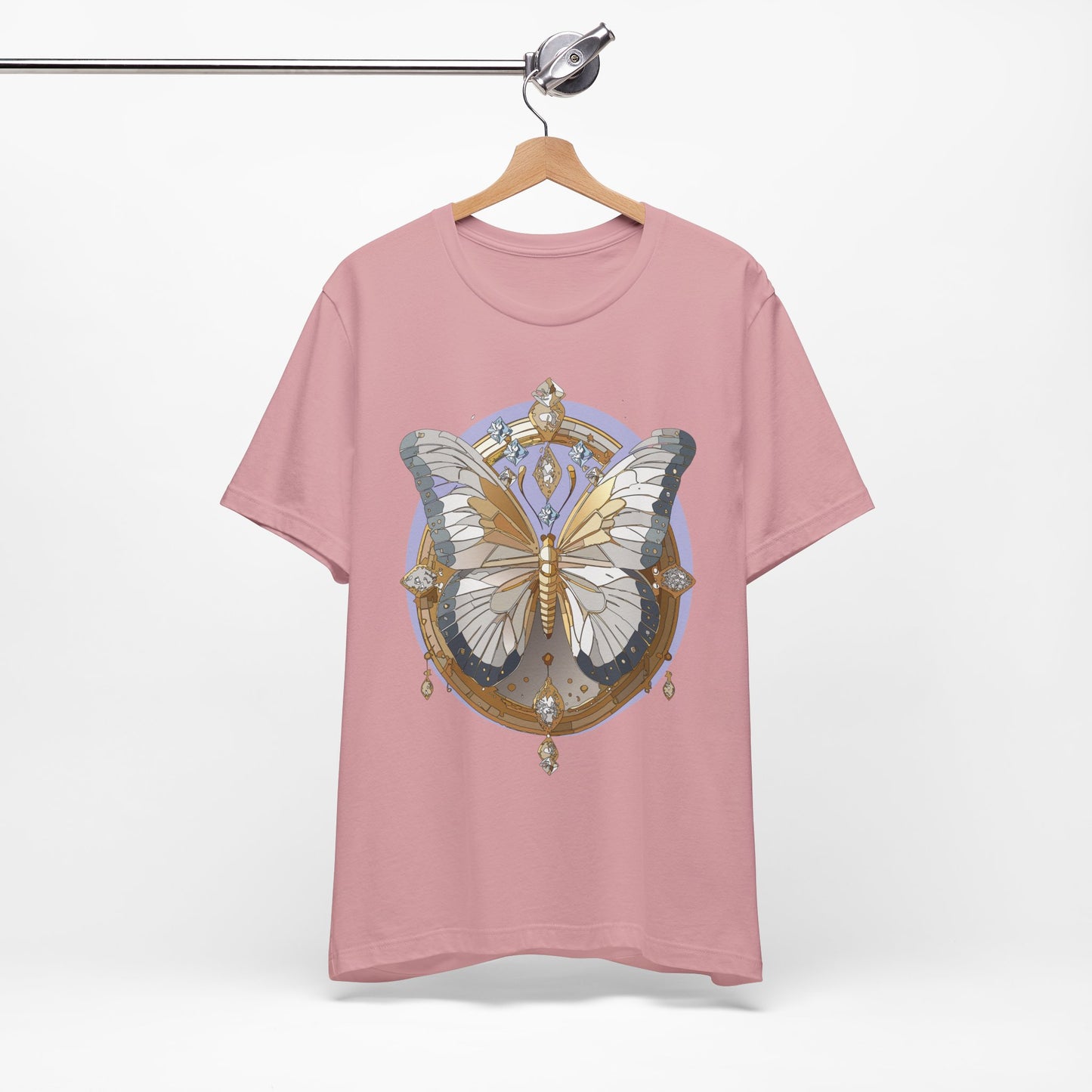 Butterfly Shirt, Shirt with Butterfly, Tee Shirt with Antique Butterfly