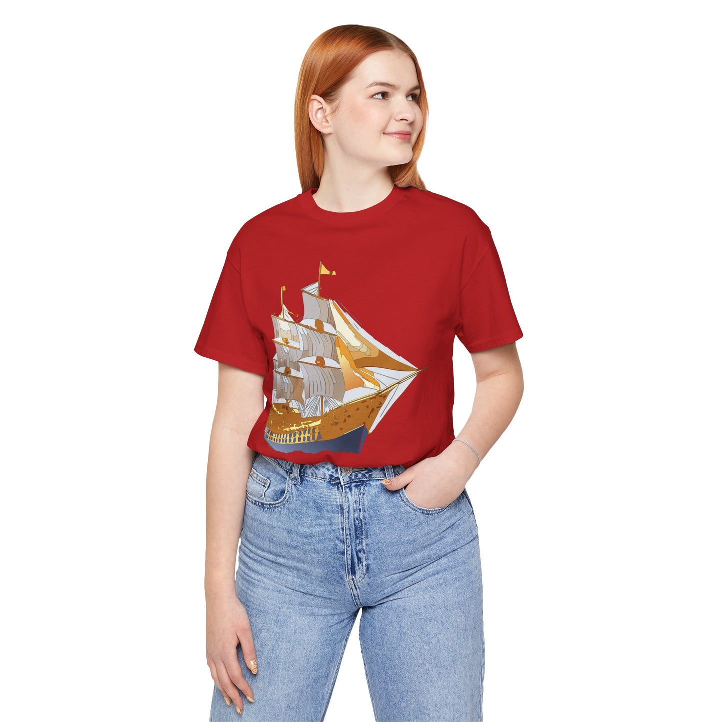 Ship Shirt, Shirt with Ship, Tee shirt with Ship