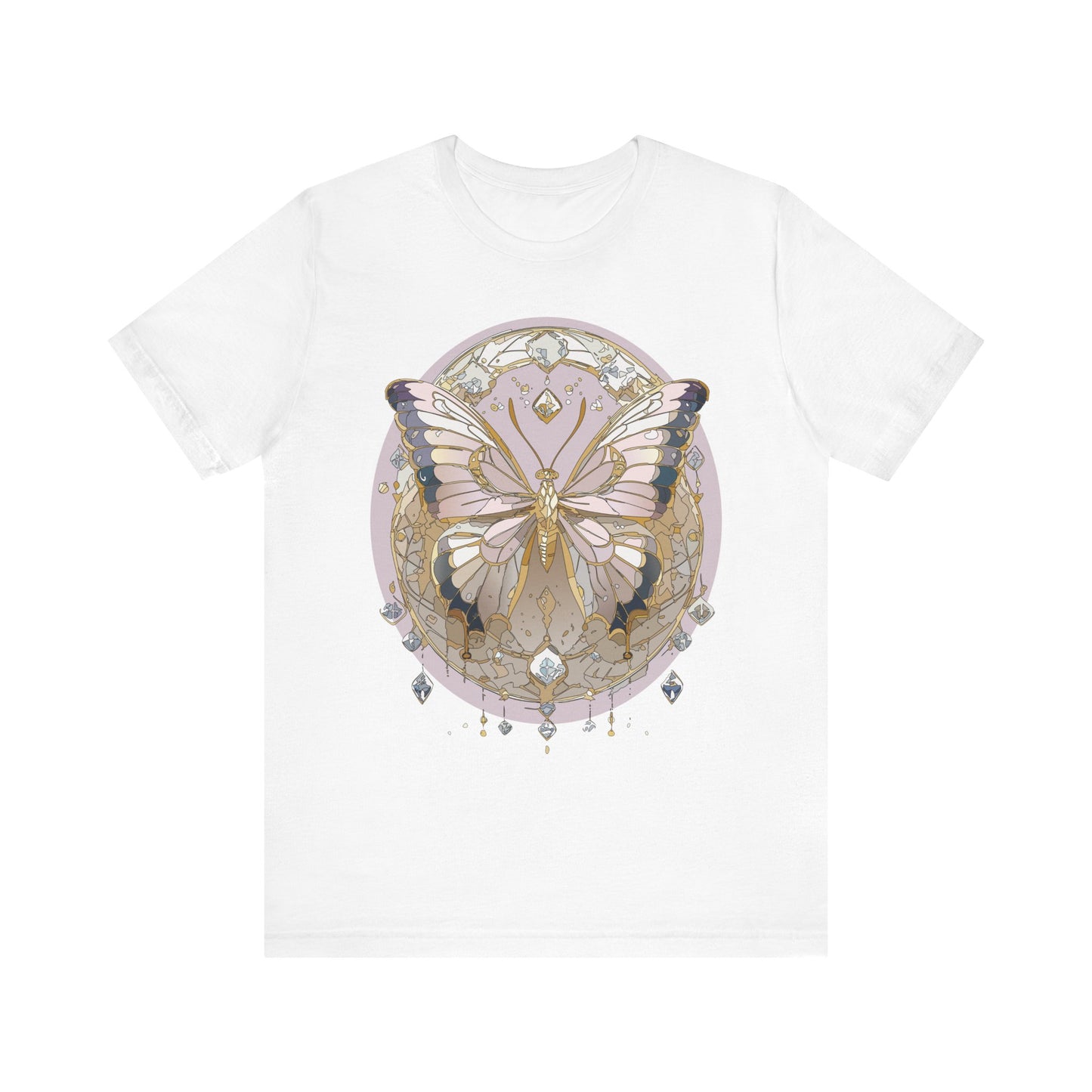 Butterfly Shirt, Shirt with Butterfly, Tee Shirt with Antique Butterfly