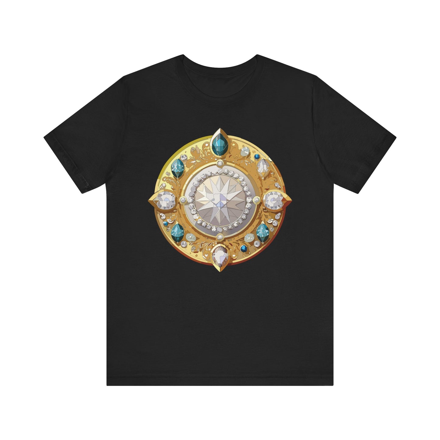 Medallion Shirt, Shirt with Medallion, Tee Shirt with Medal