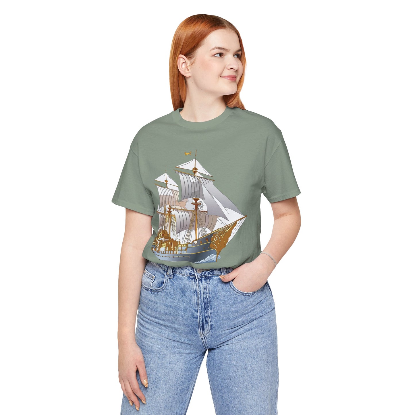 Ship Shirt, Shirt with Ship, Tee shirt with Ship