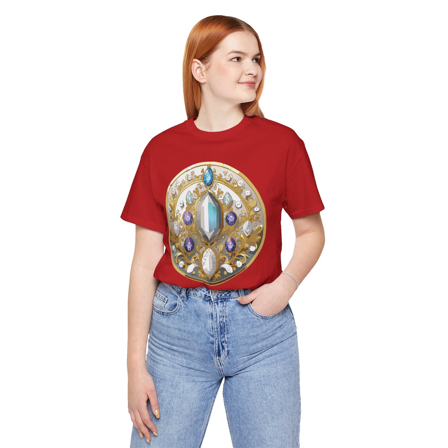 Medallion Shirt, Shirt with Medallion, Tee Shirt with Medal