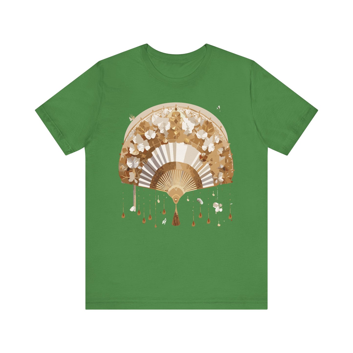 Fan shirt, Shirt with Fan, Tee Shirt with Gold Blower