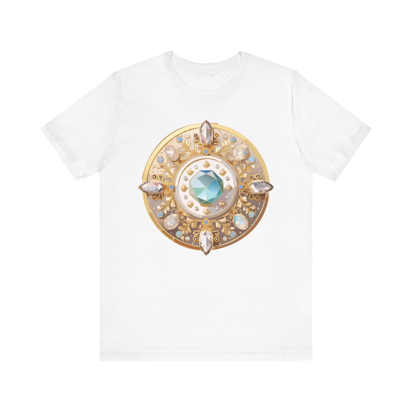 Medallion Shirt, Shirt with Medallion, Tee Shirt with Medal