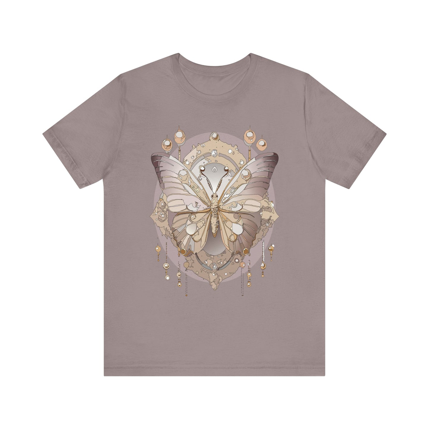 Butterfly Shirt, Shirt with Butterfly, Tee Shirt with Antique Butterfly
