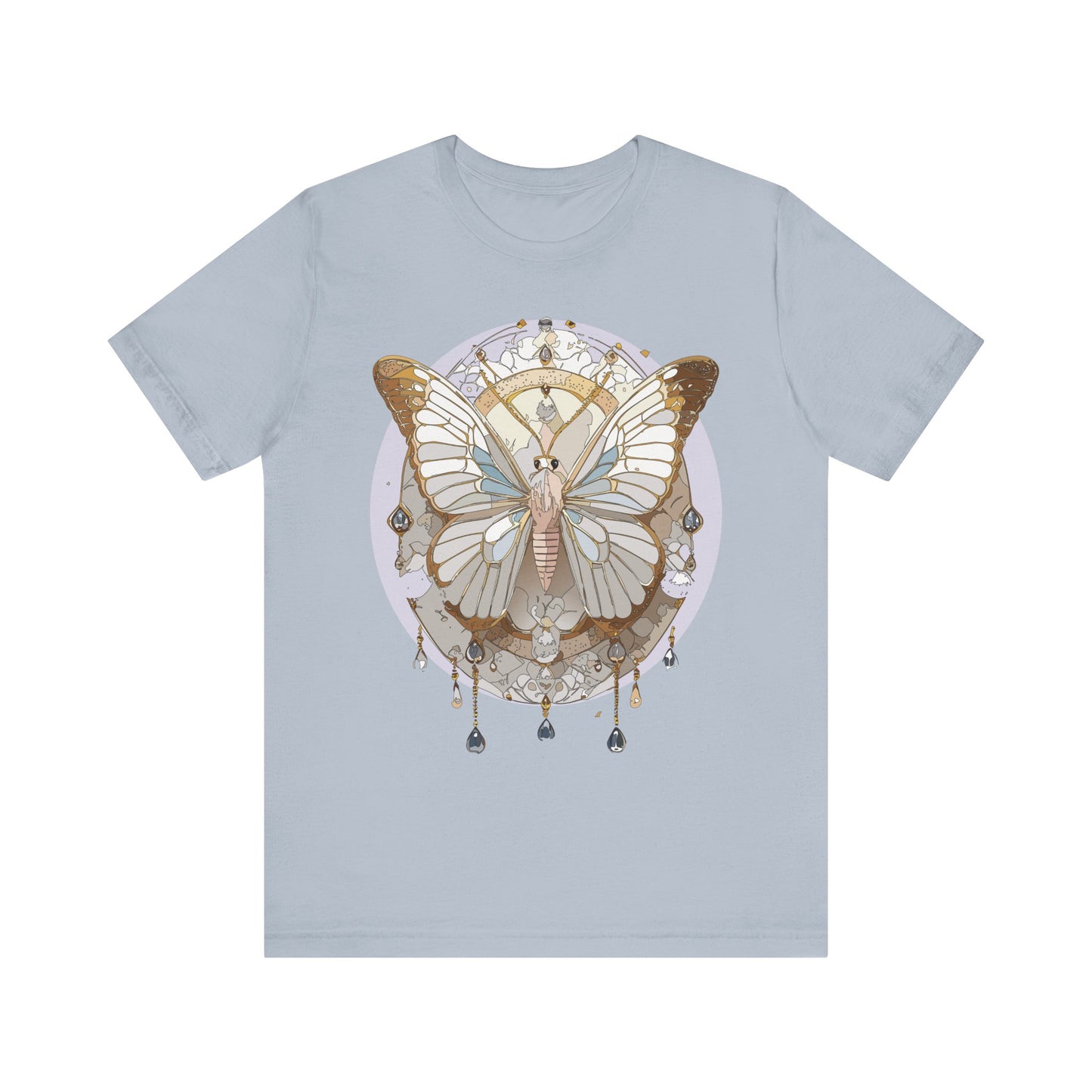 Butterfly Shirt, Shirt with Butterfly, Tee Shirt with Antique Butterfly