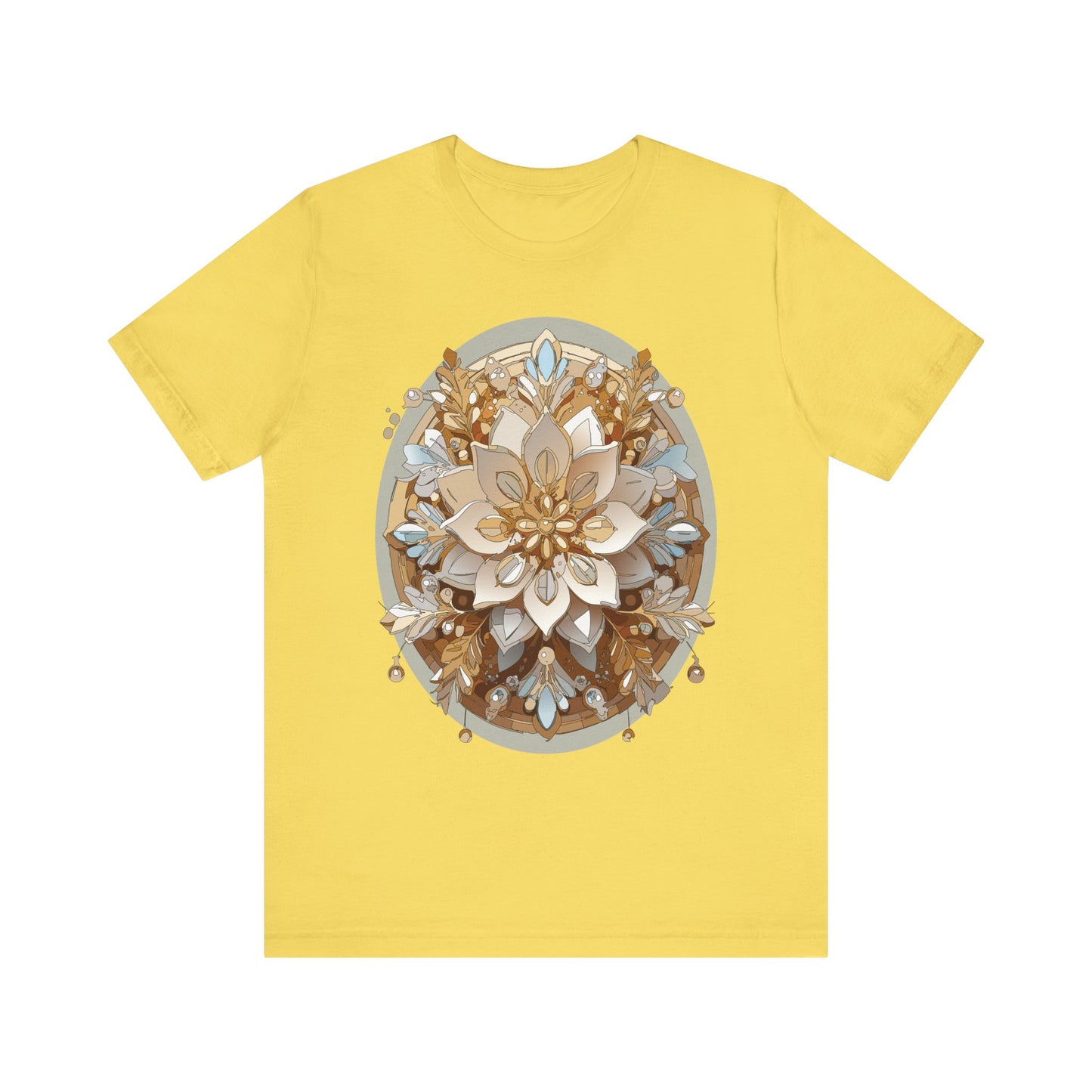 Floral Shirt, Flower Shirt, Tee Shirt with Antique Flower