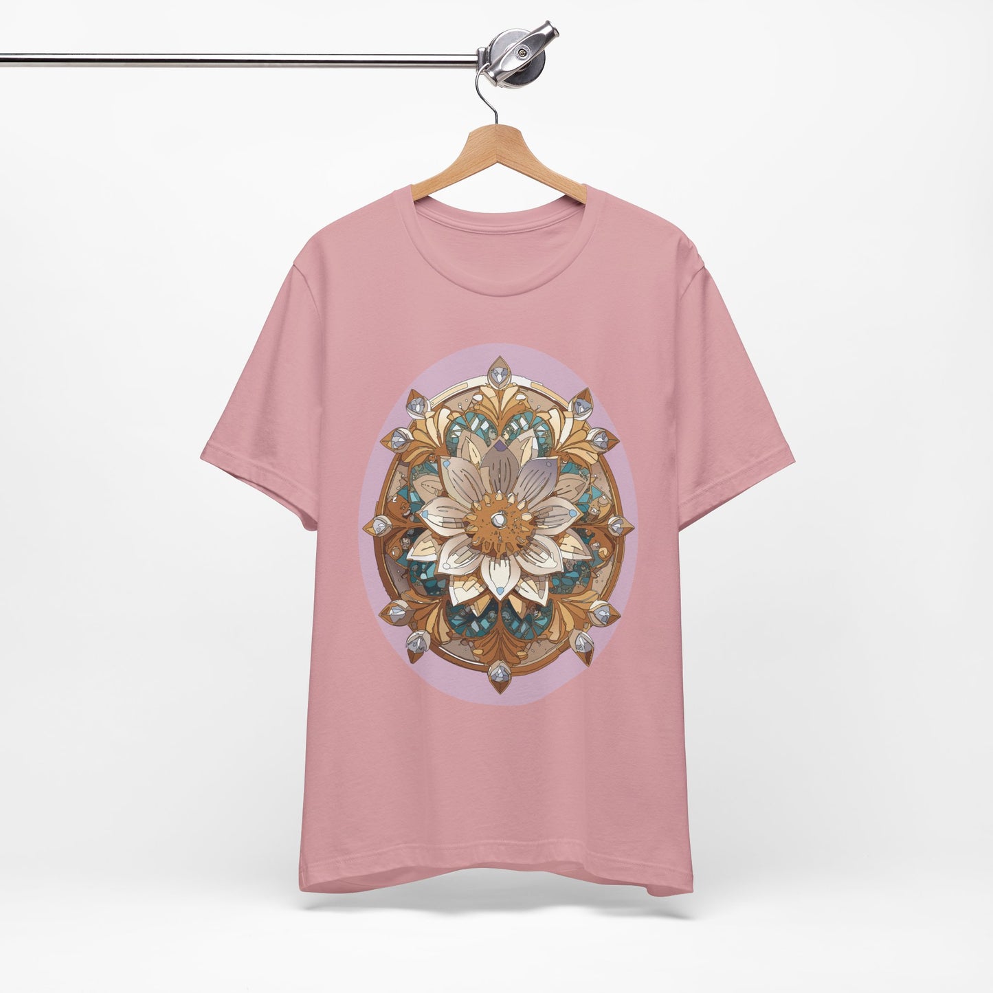 Floral Shirt, Flower Shirt, Tee Shirt with Antique Flower