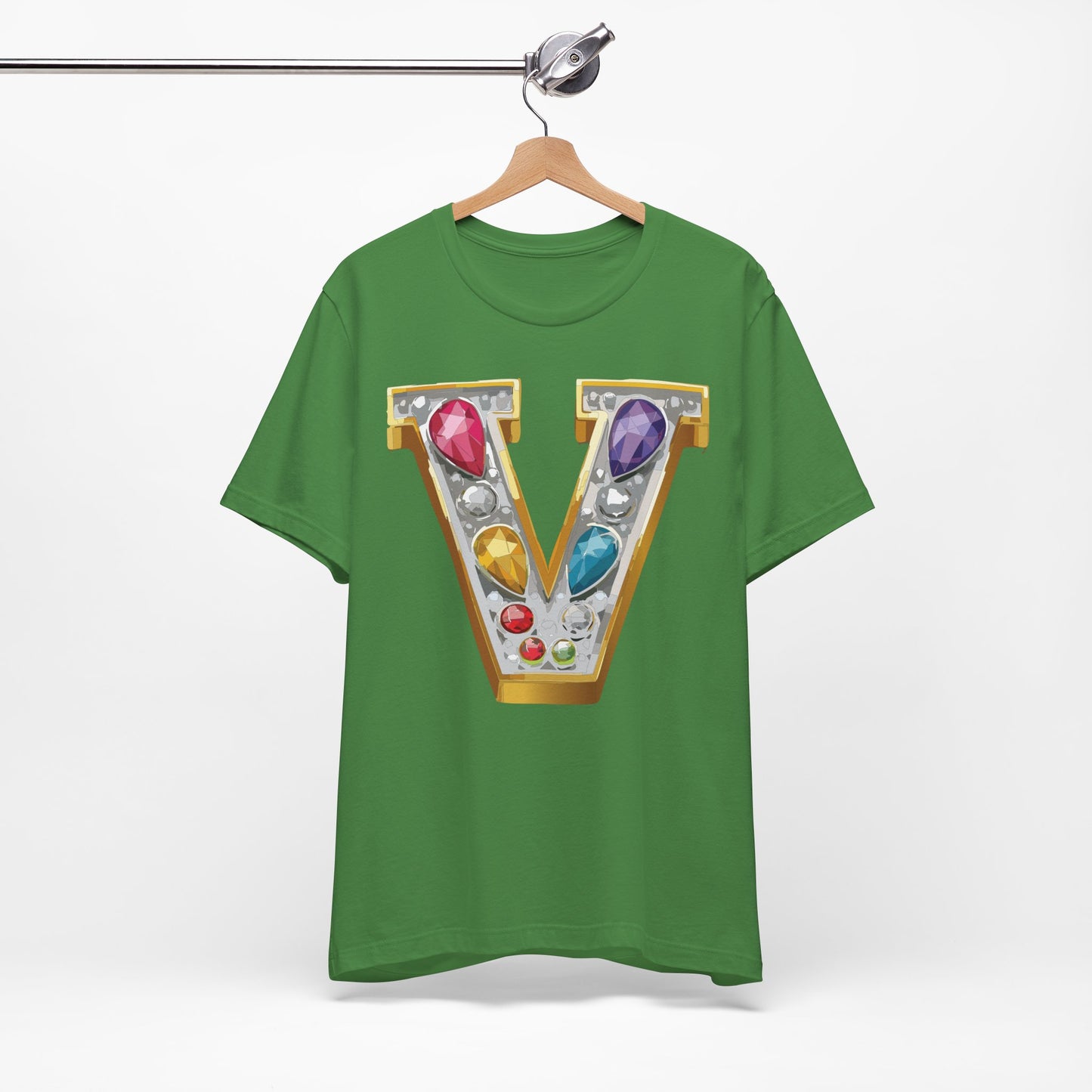 Letter Shirt, Shirt with Letters, Tee Shirt with Gold Letter, Shirt with Antique Letters