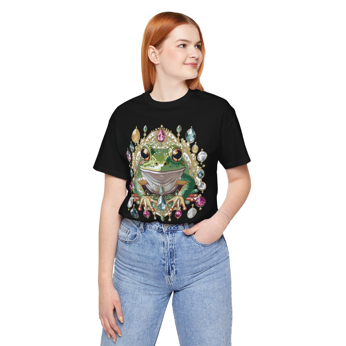Animal Shirt, Shirt with Animal, Tee Shirt with Gold Animal Medal, Shirt with Antique Animal Medallion