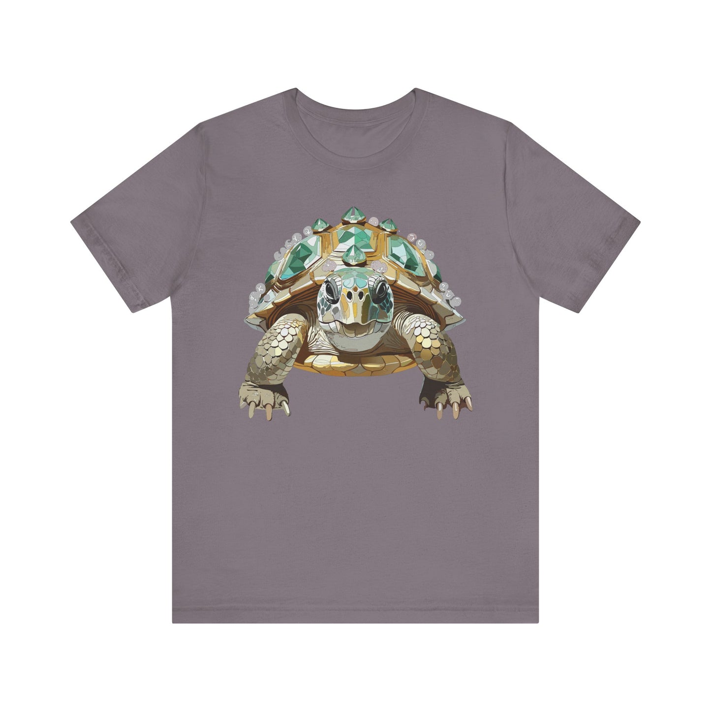 Animal Shirt, Shirt with Animal, Tee Shirt with Gold Animal Medal, Shirt with Antique Animal Medallion