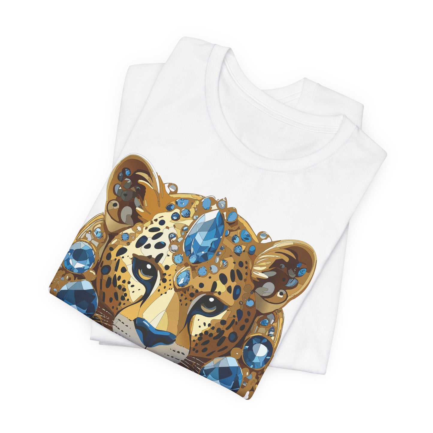 Animal Shirt, Shirt with Animal, Tee Shirt with Gold Animal Medal, Shirt with Antique Animal Medallion