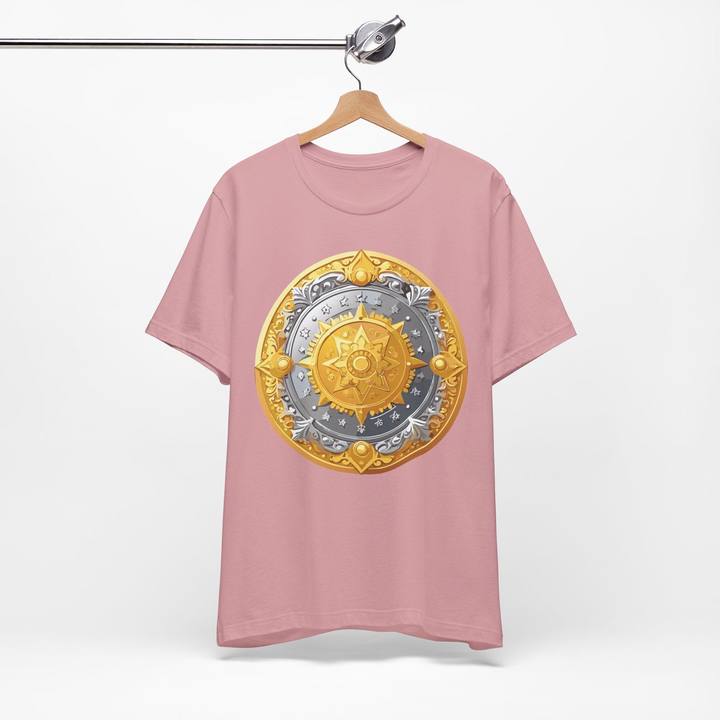 Coin Shirt, Shirt with Coin, Tee Shirt with Gold Coin, Shirt with Antique Coin